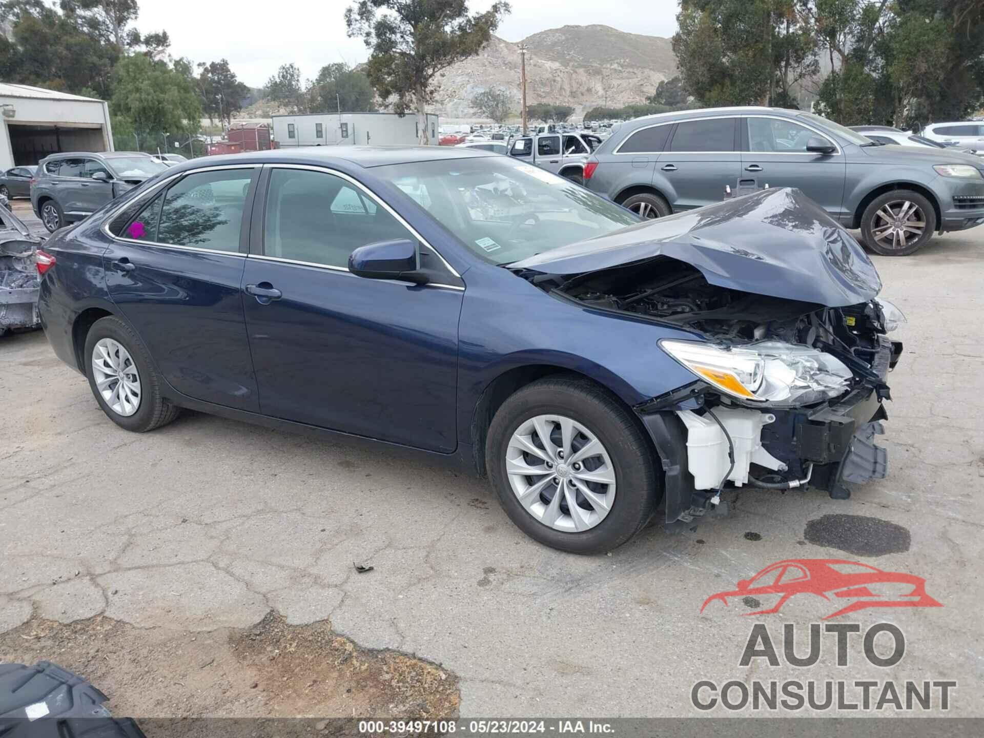 TOYOTA CAMRY 2017 - 4T1BF1FK1HU765840
