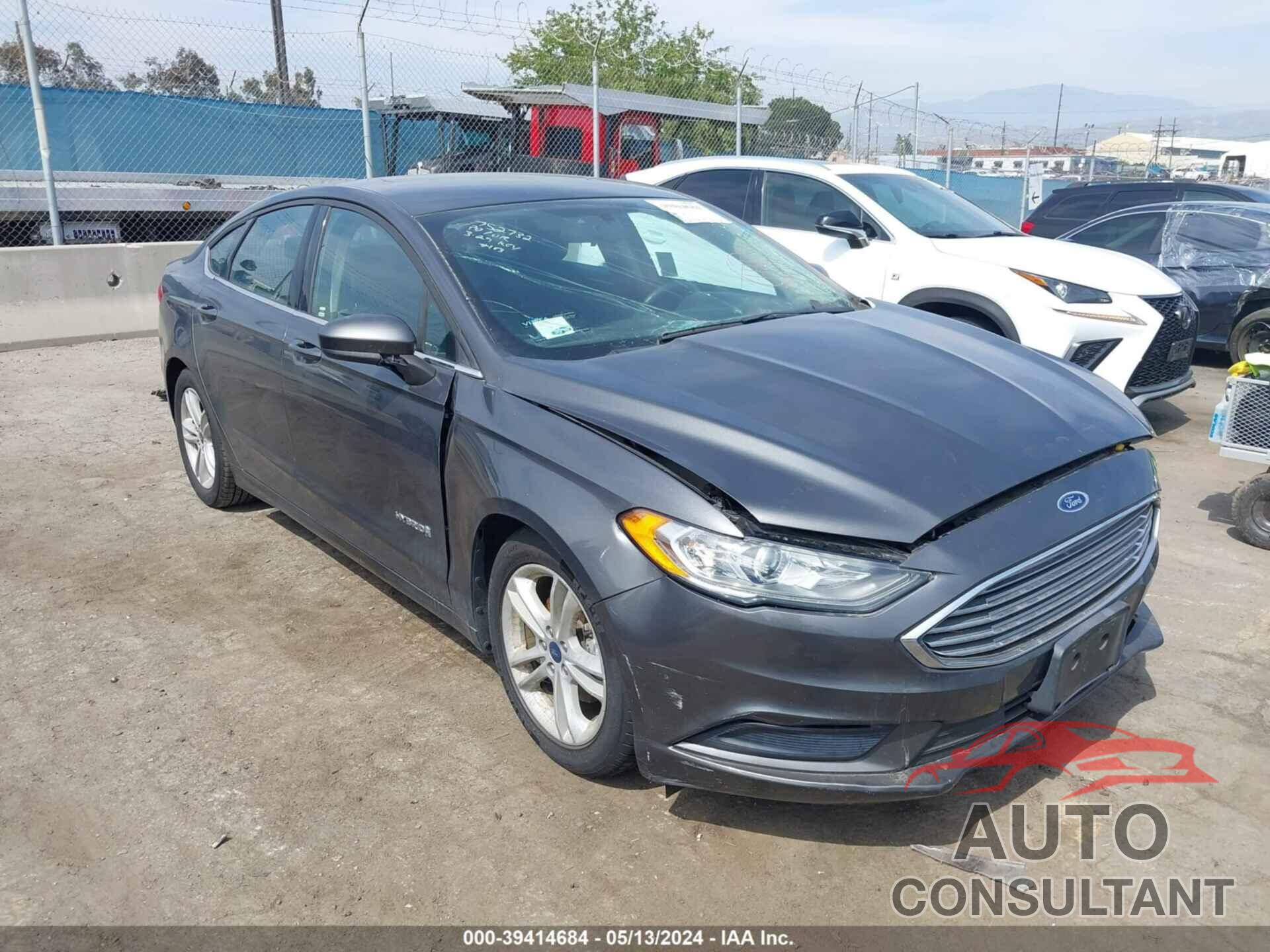 FORD FUSION HYBRID 2018 - 3FA6P0LU4JR253169