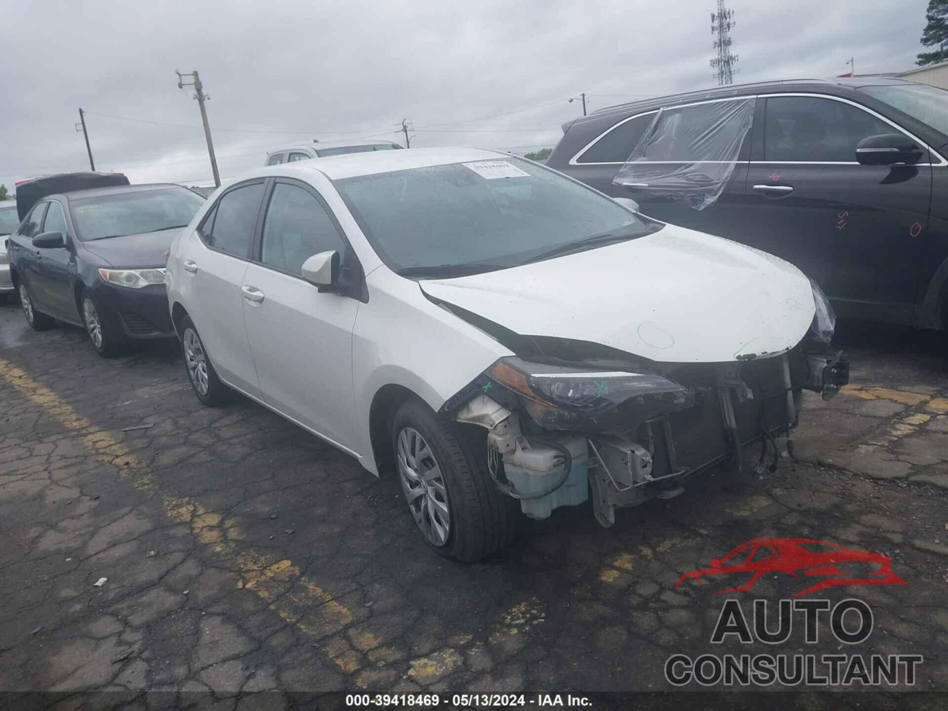 TOYOTA COROLLA 2019 - 5YFBURHE6KP922427