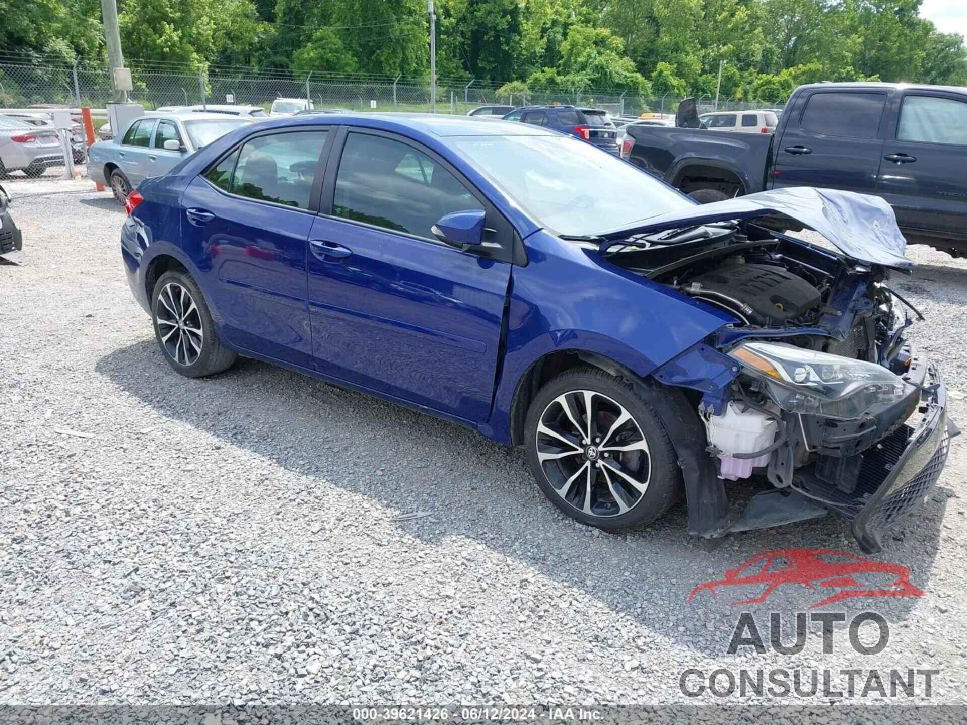 TOYOTA COROLLA 2017 - 5YFBURHE8HP658183