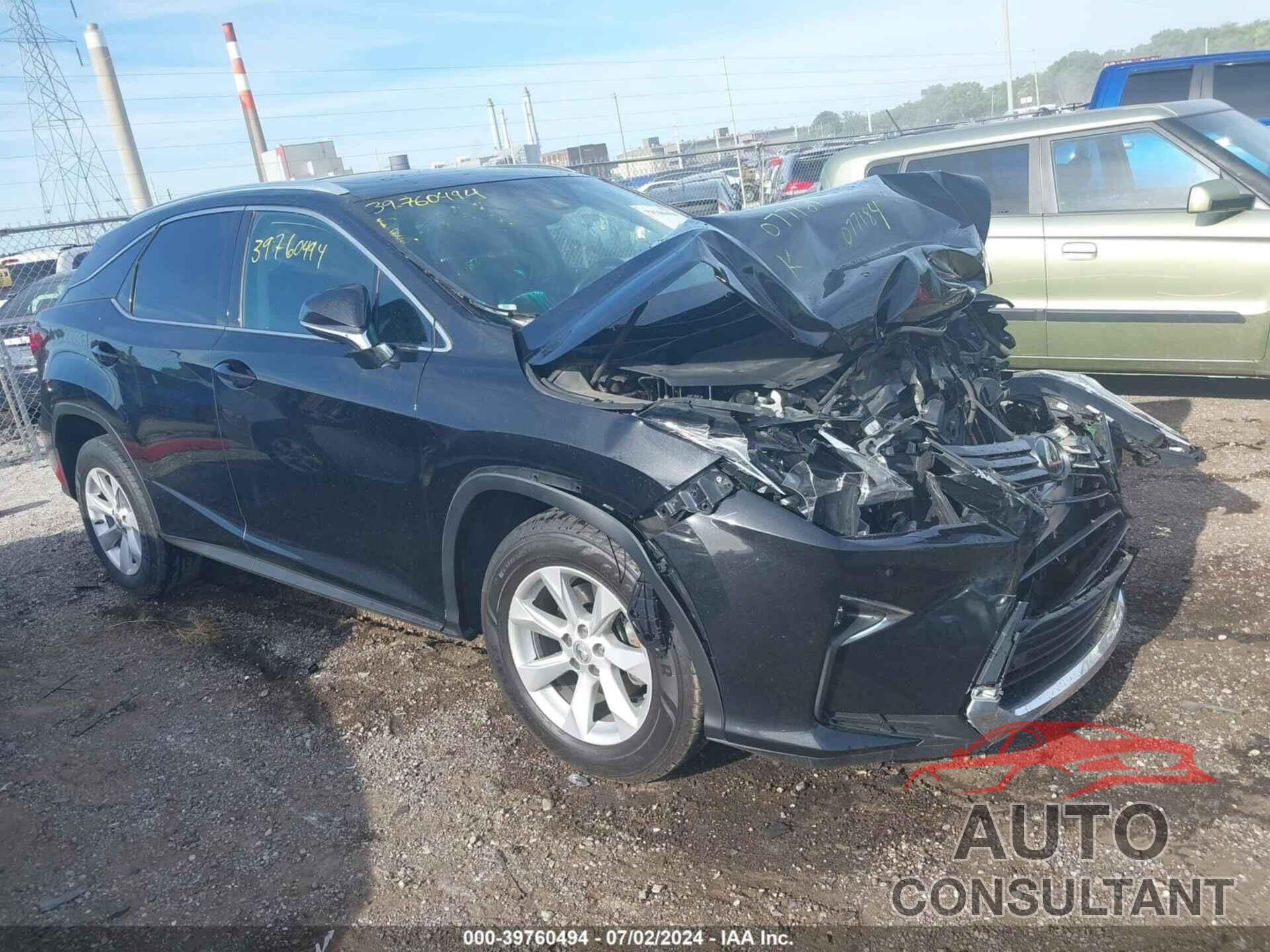 LEXUS RX 350 2017 - 2T2BZMCA2HC077184