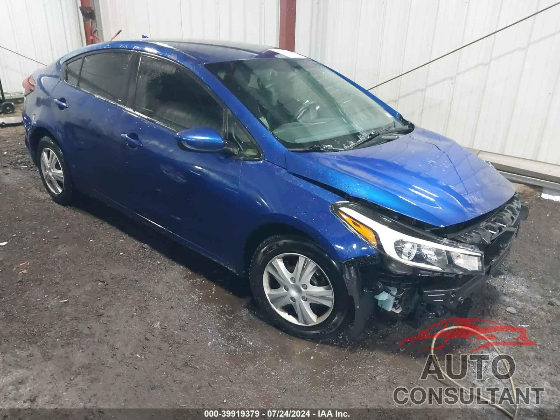 KIA FORTE 2017 - 3KPFL4A72HE054472