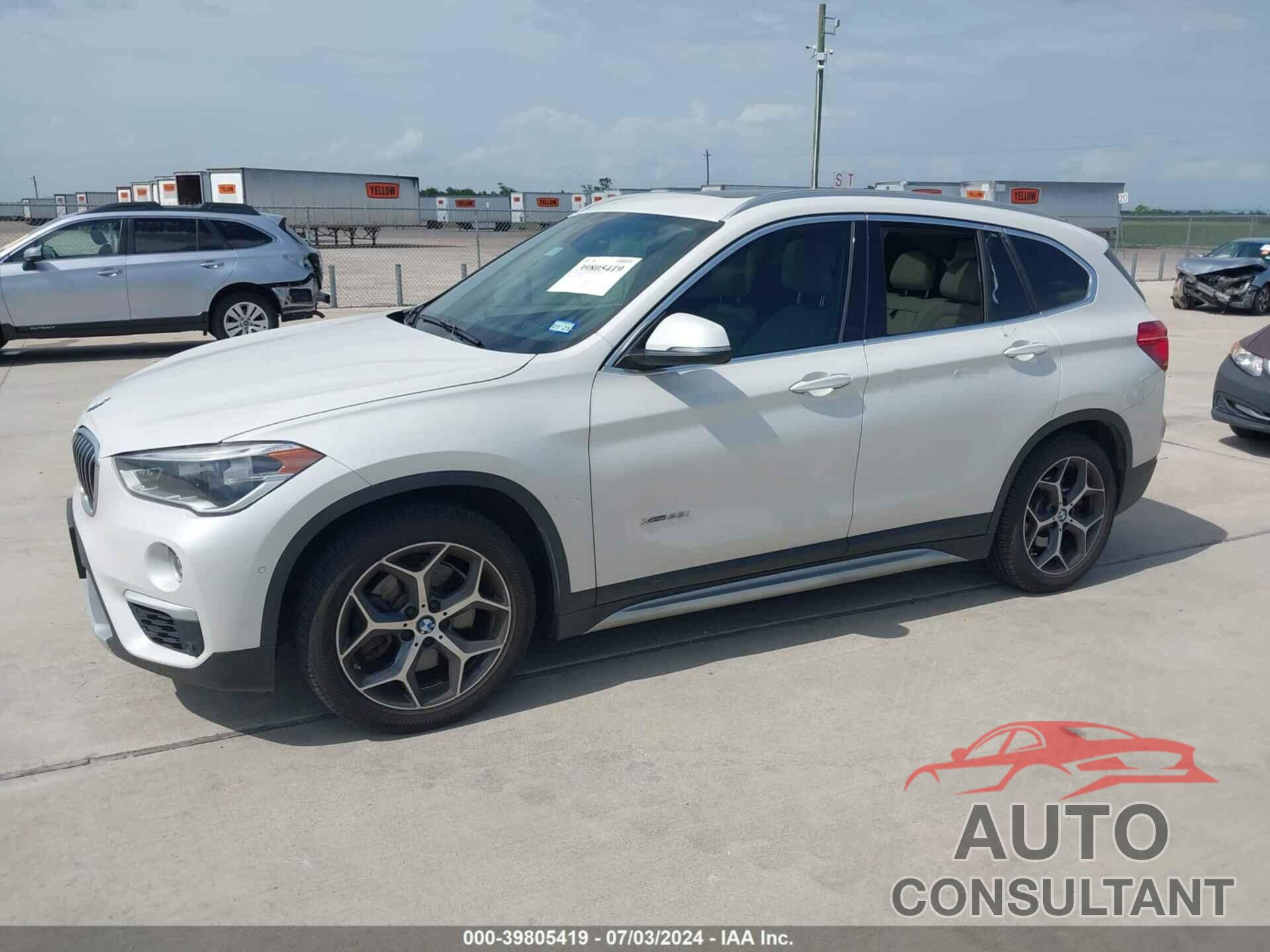 BMW X1 2016 - WBXHT3C36GP884340