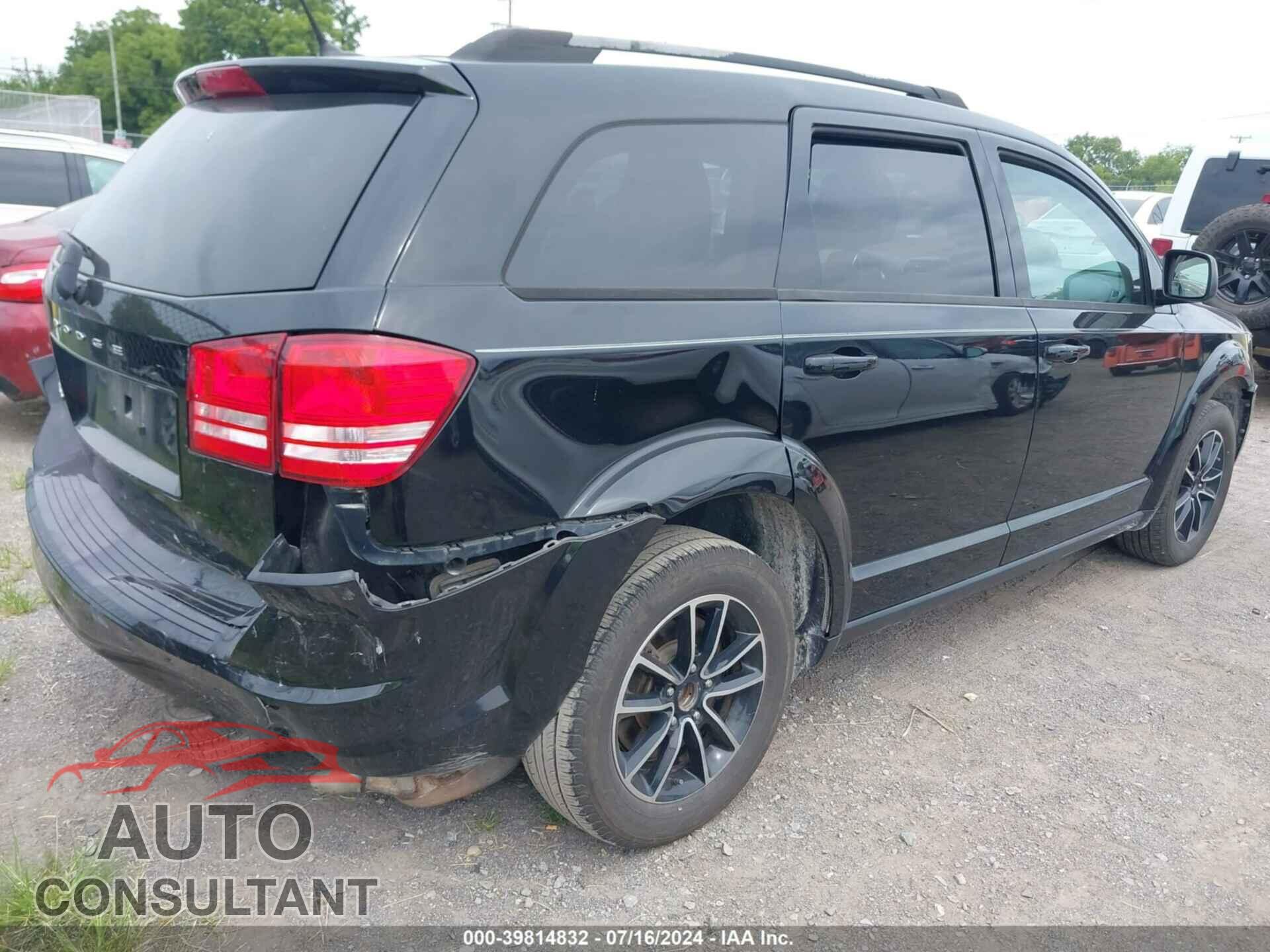 DODGE JOURNEY 2017 - 3C4PDCAB2HT568463