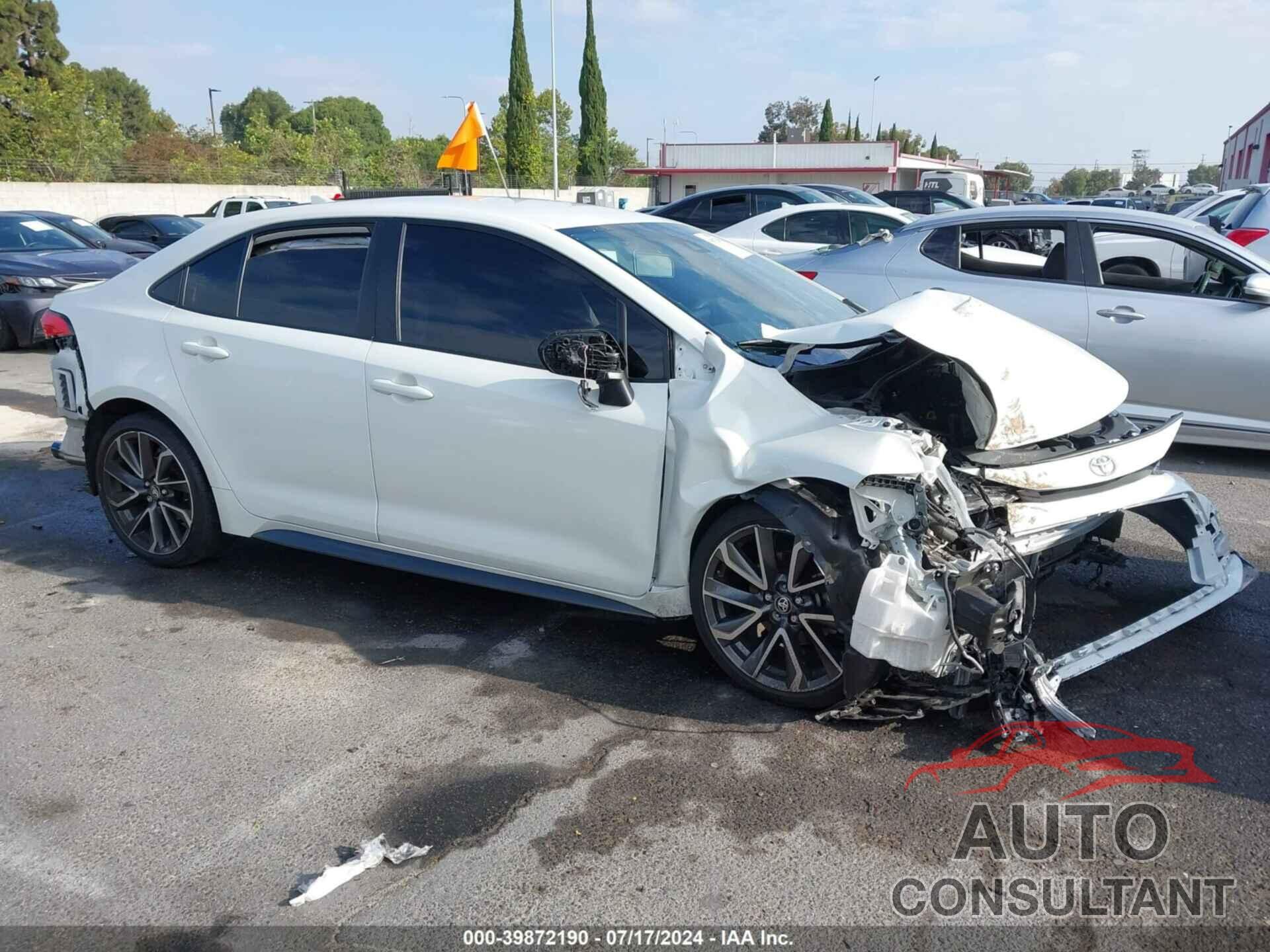 TOYOTA COROLLA 2021 - JTDS4MCE8MJ070454