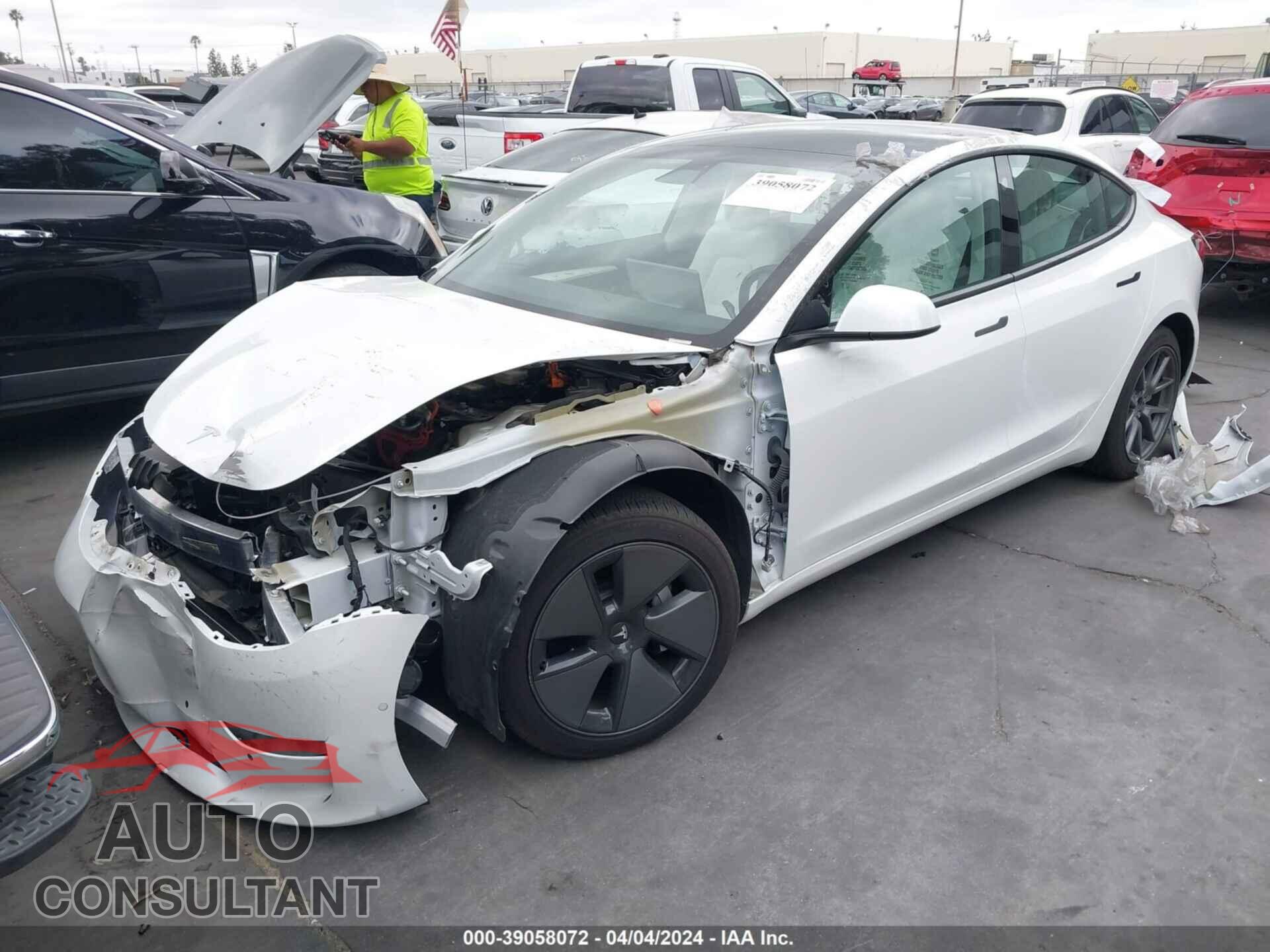 TESLA MODEL 3 2021 - 5YJ3E1EA0MF000786