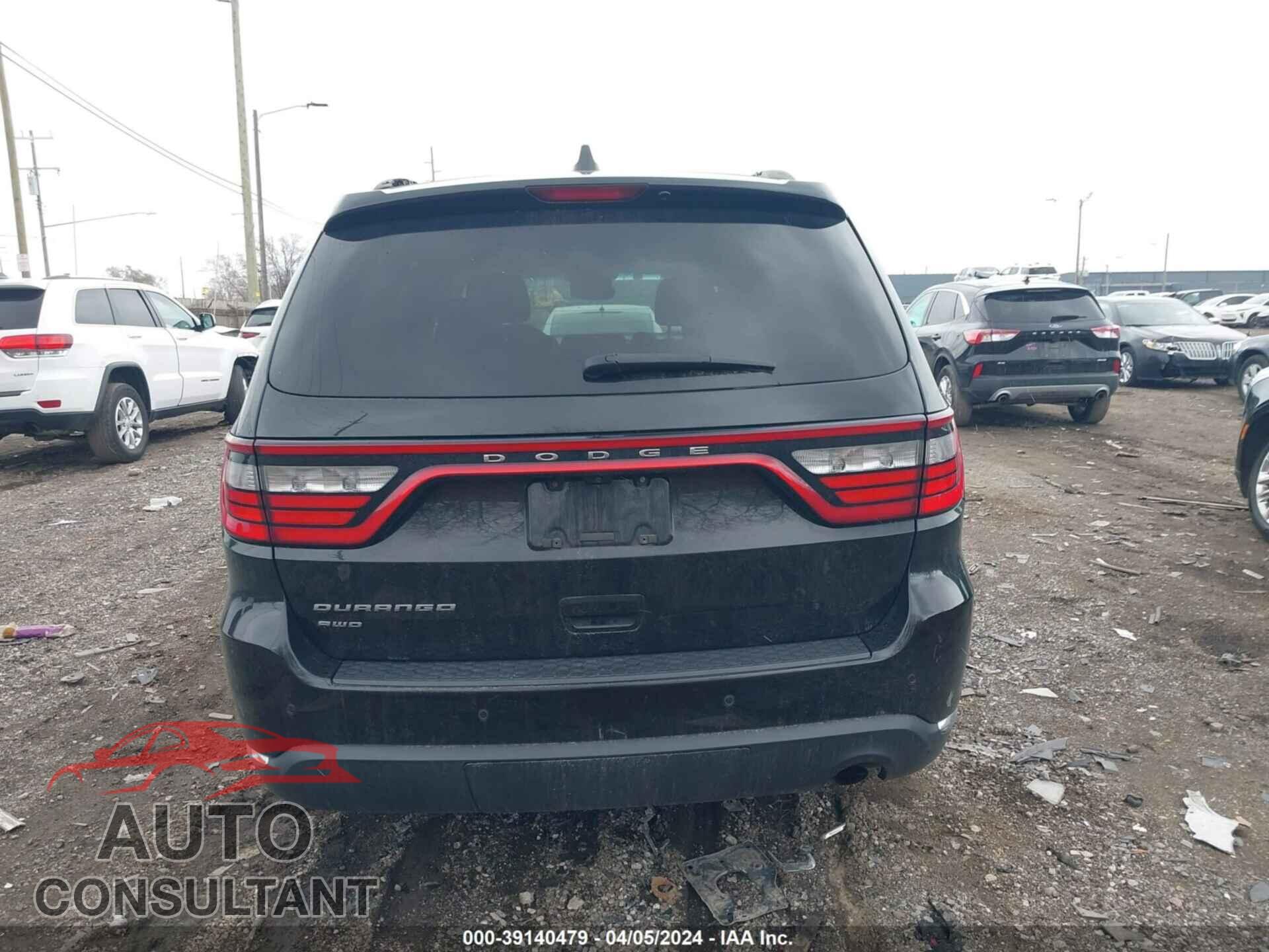 DODGE DURANGO 2017 - 1C4RDJAG4HC884144