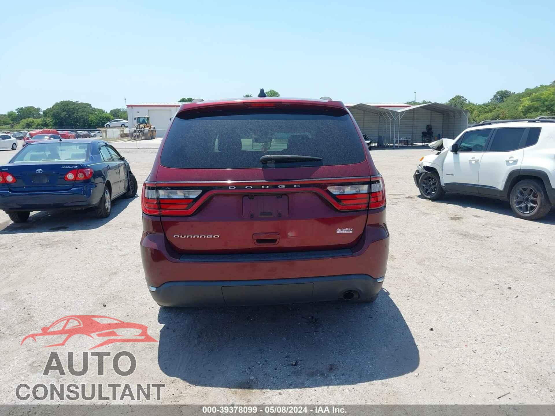 DODGE DURANGO 2017 - 1C4RDHAG7HC805476