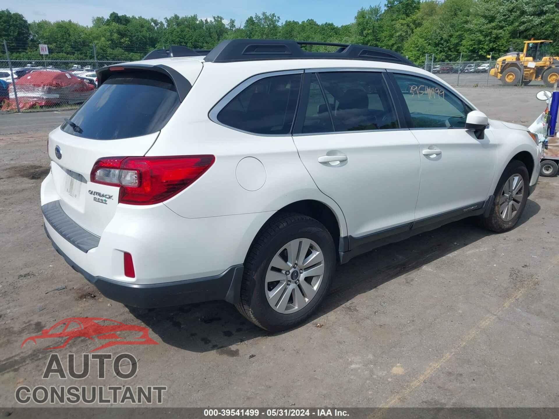 SUBARU OUTBACK 2017 - 4S4BSACCXH3399343