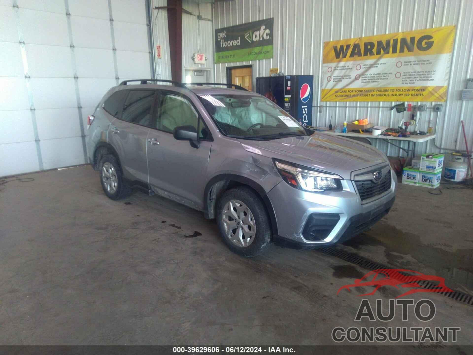 SUBARU FORESTER 2019 - JF2SKACC8KH405351