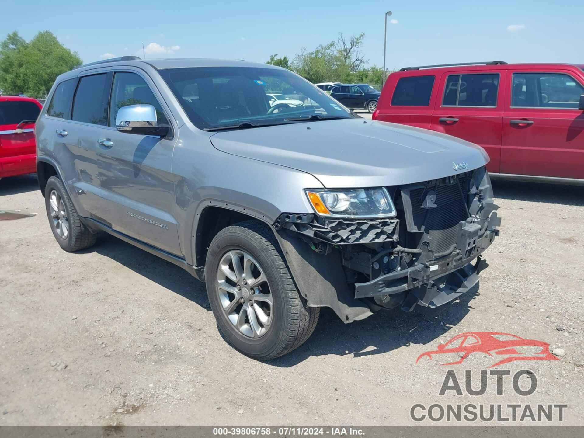 JEEP GRAND CHEROKEE 2016 - 1C4RJFBG2GC318194