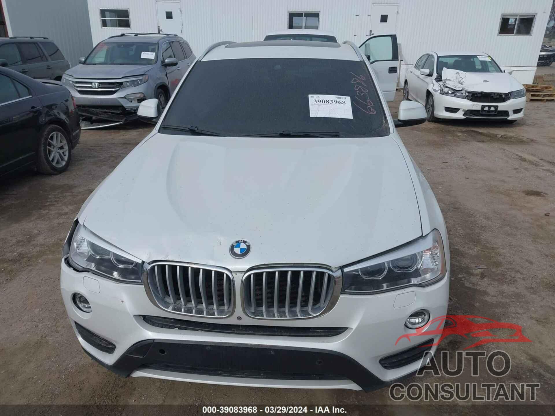 BMW X3 2017 - 5UXWX7C58H0S18686