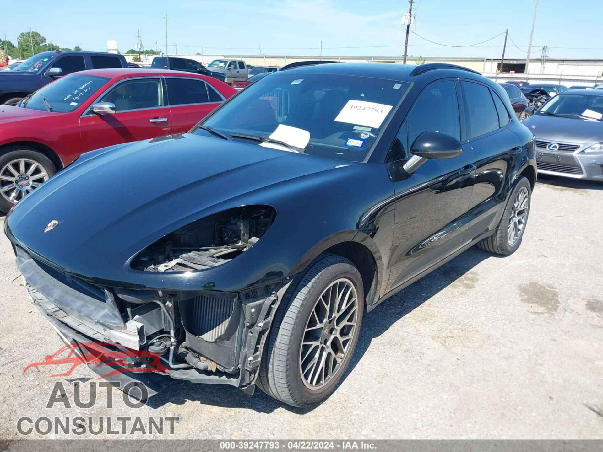 PORSCHE MACAN 2016 - WP1AB2A57GLB40610