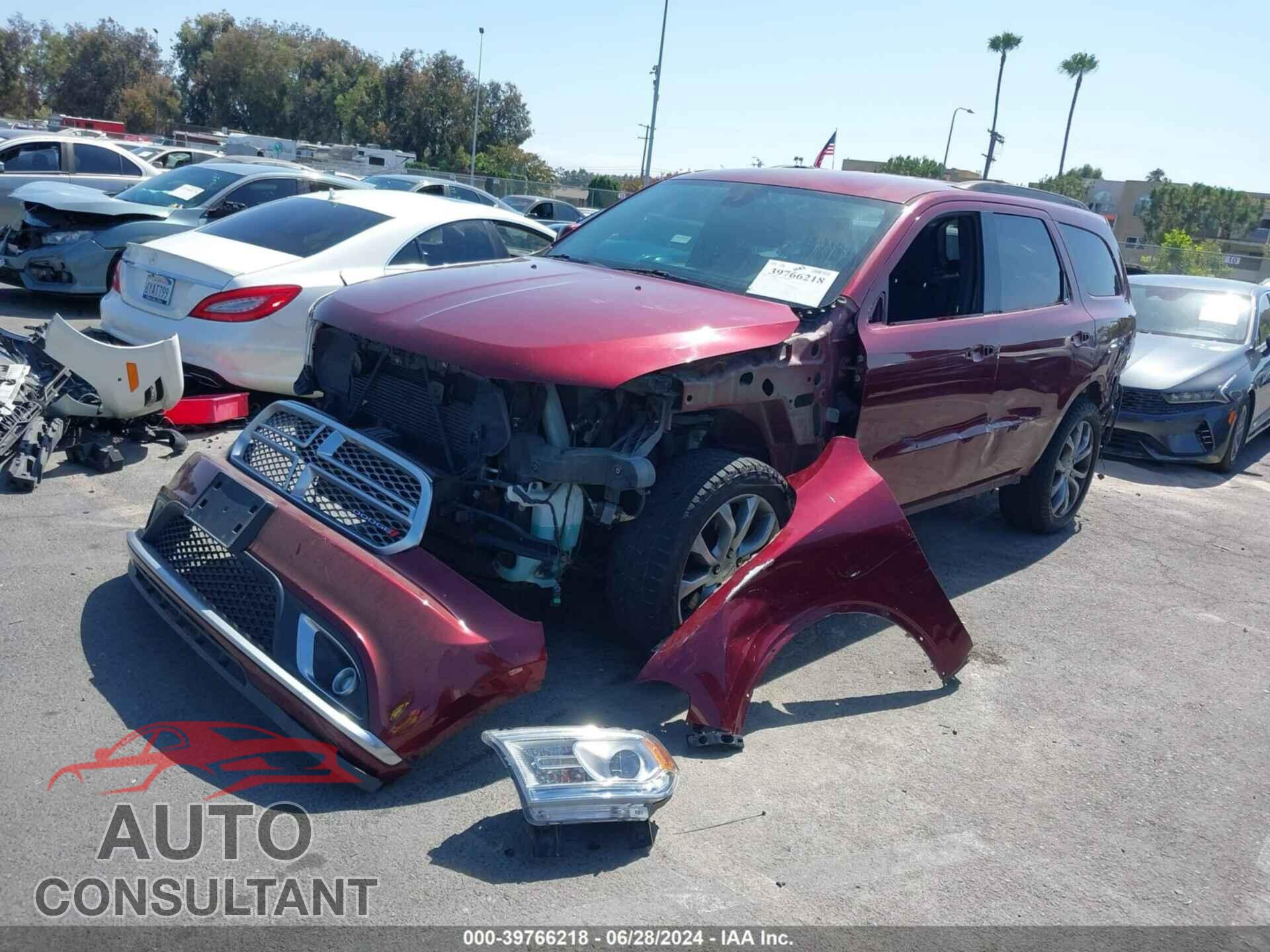 DODGE DURANGO 2017 - 1C4RDHAG6HC759462
