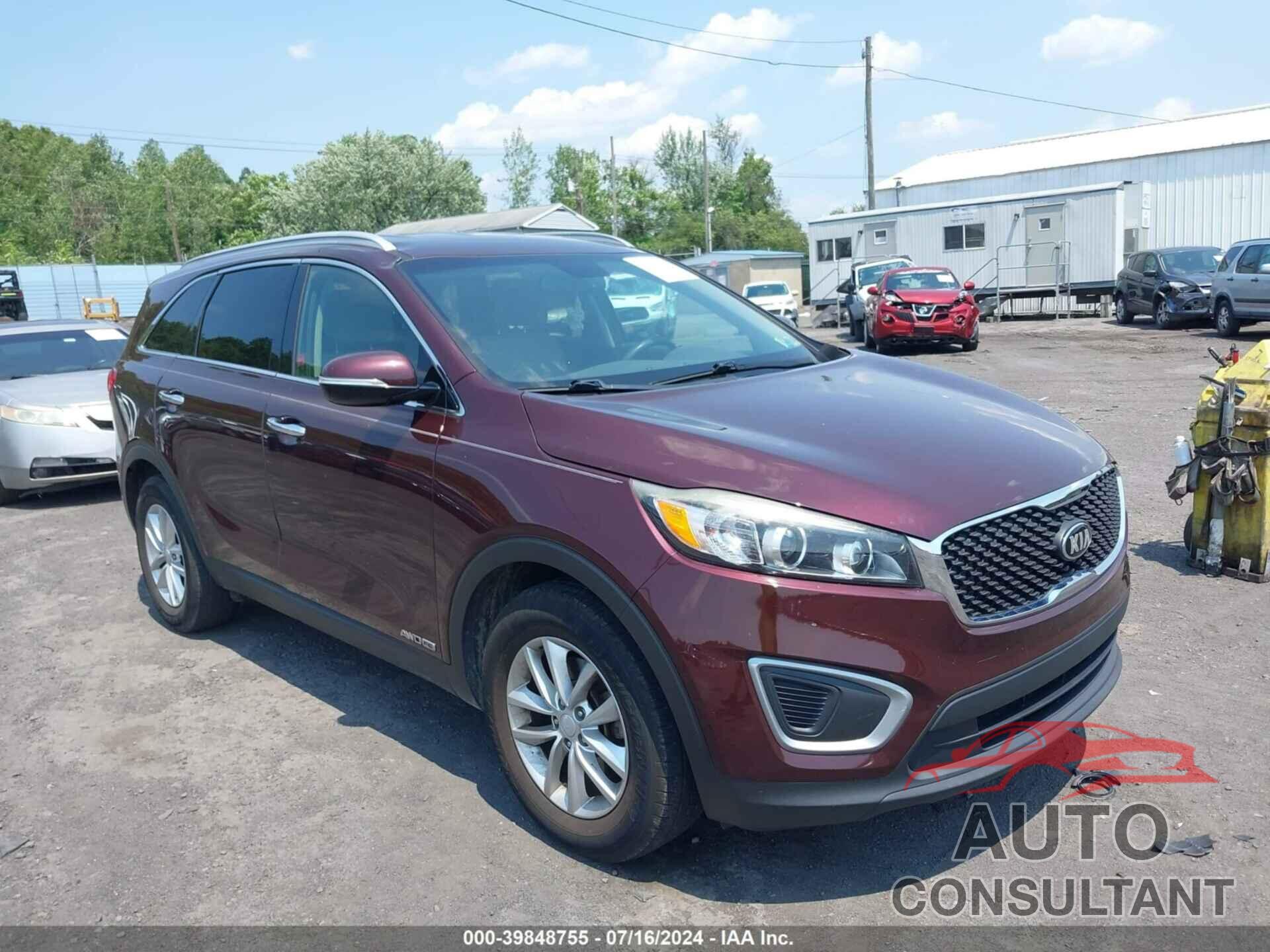 KIA SORENTO 2017 - 5XYPGDA5XHG324204