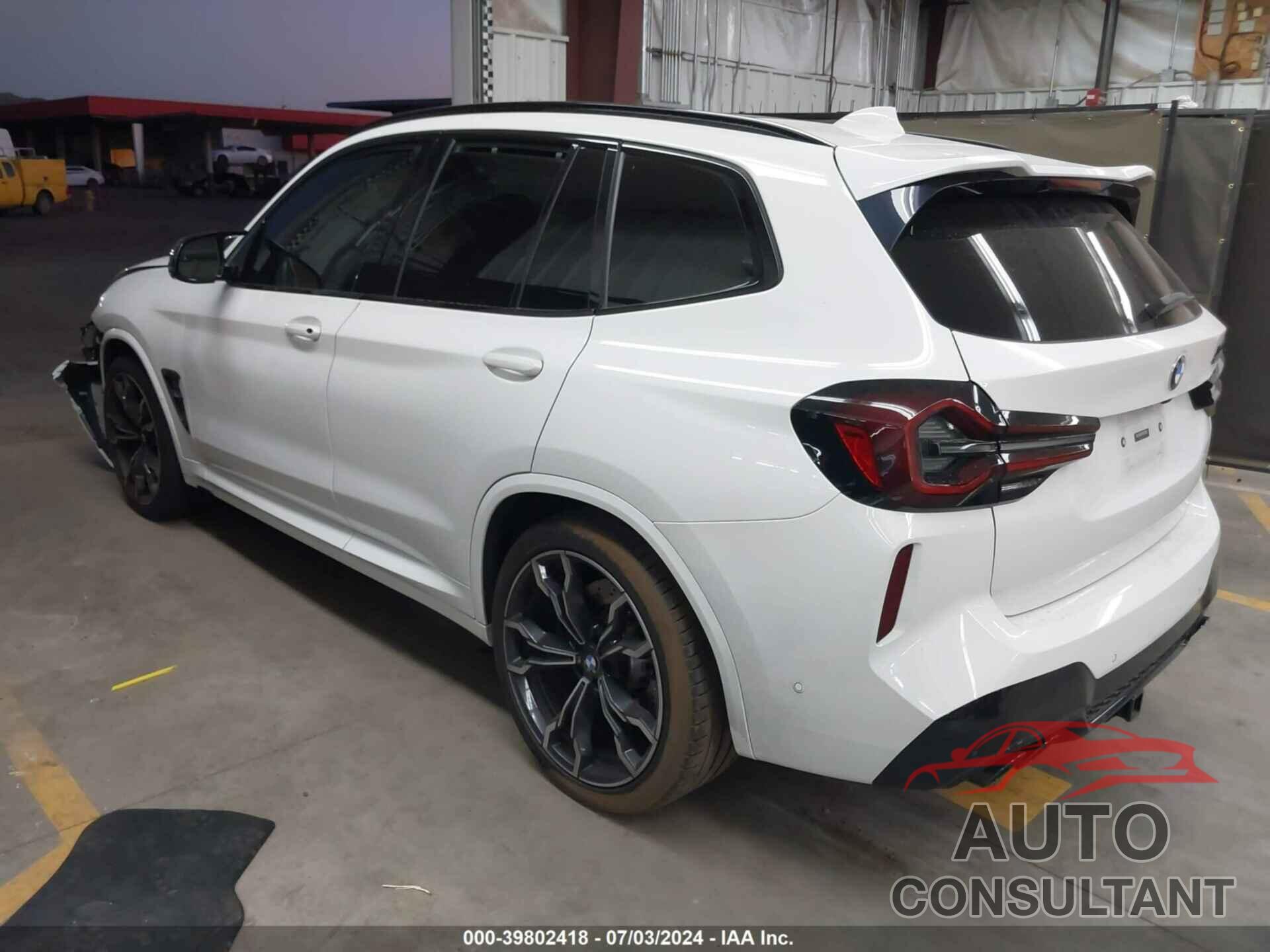 BMW X3 M 2022 - 5YM13EC03N9J21362