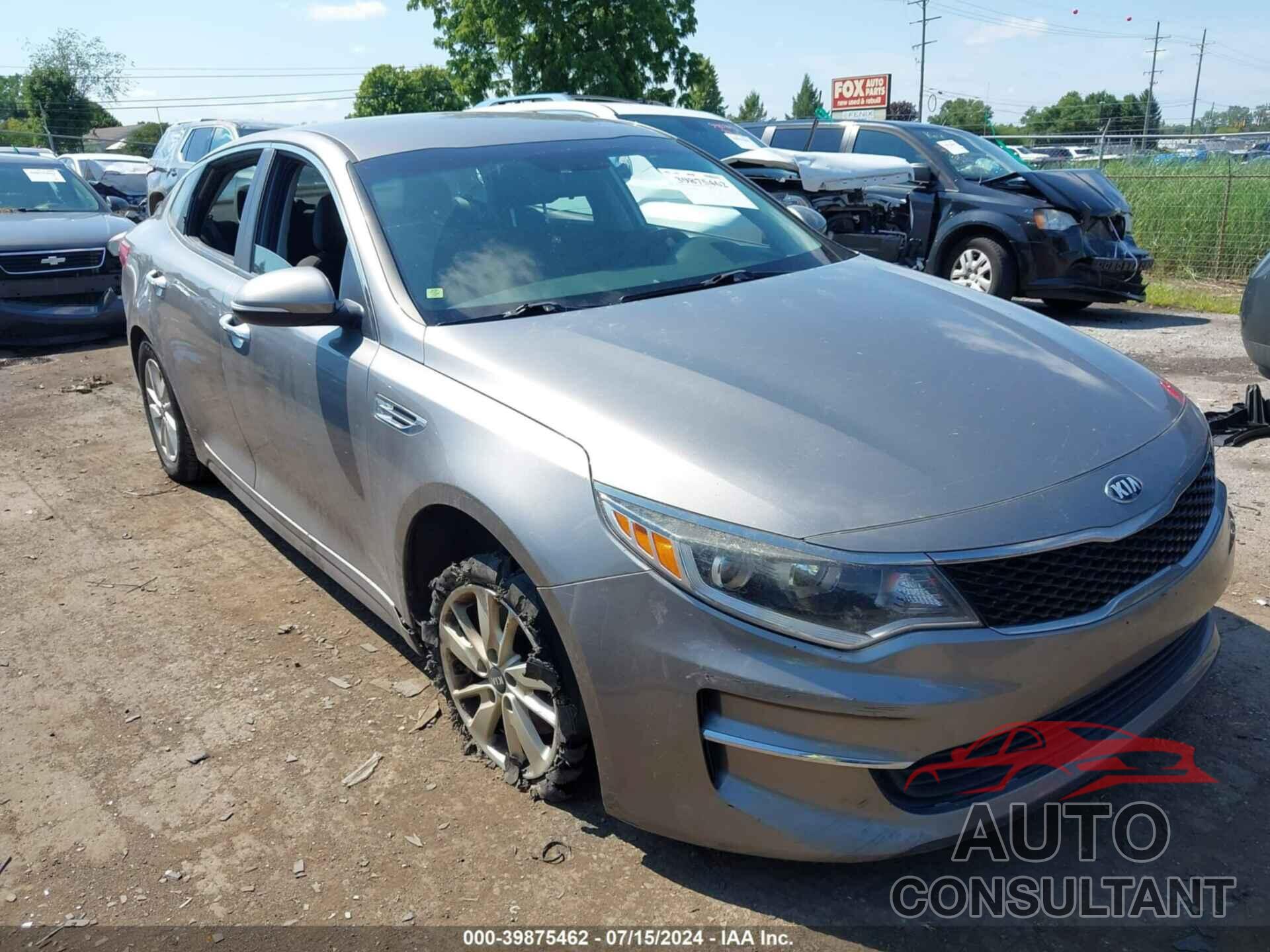 KIA OPTIMA 2018 - 5XXGT4L30JG228423