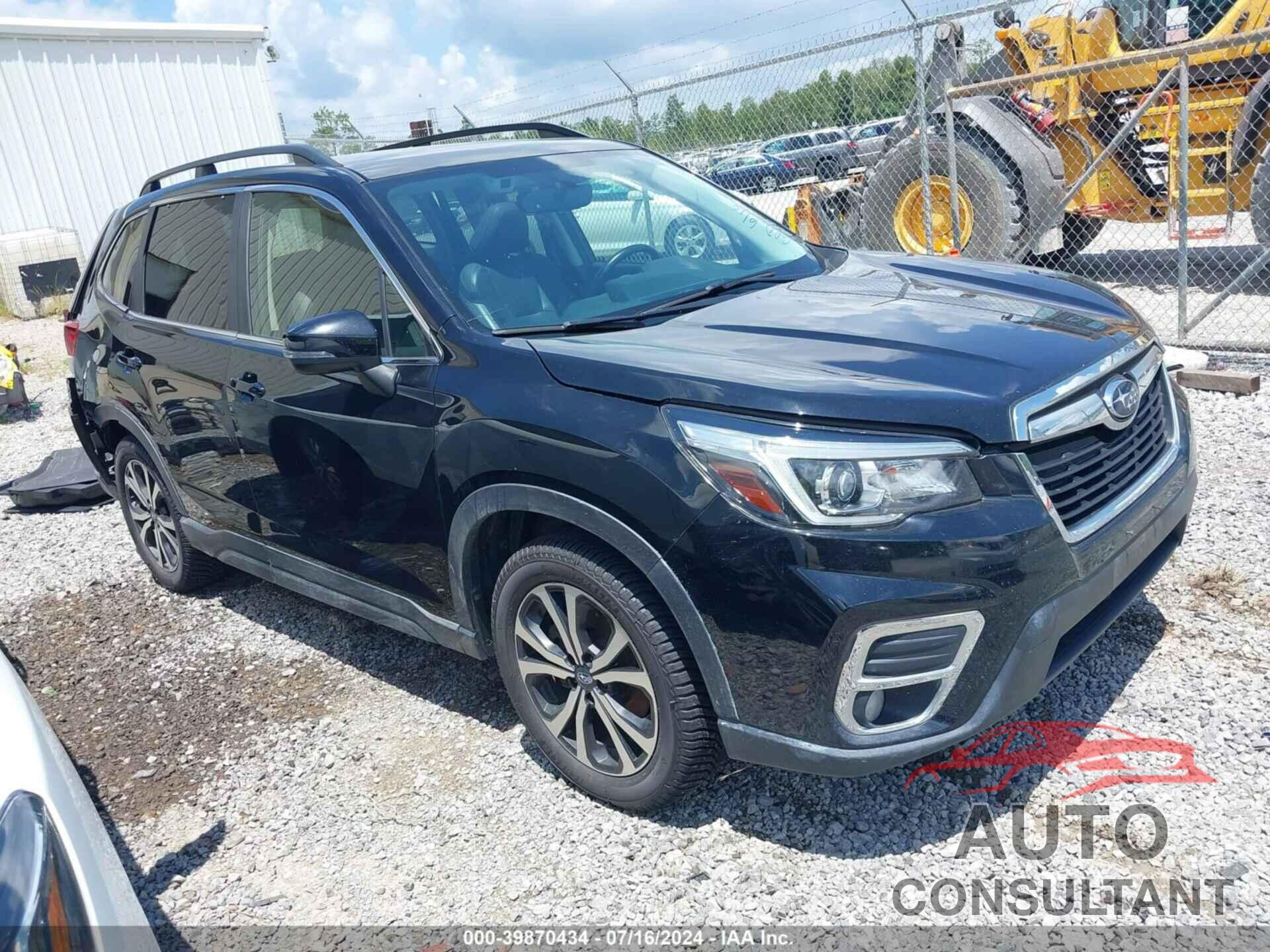 SUBARU FORESTER 2019 - JF2SKASC9KH507159