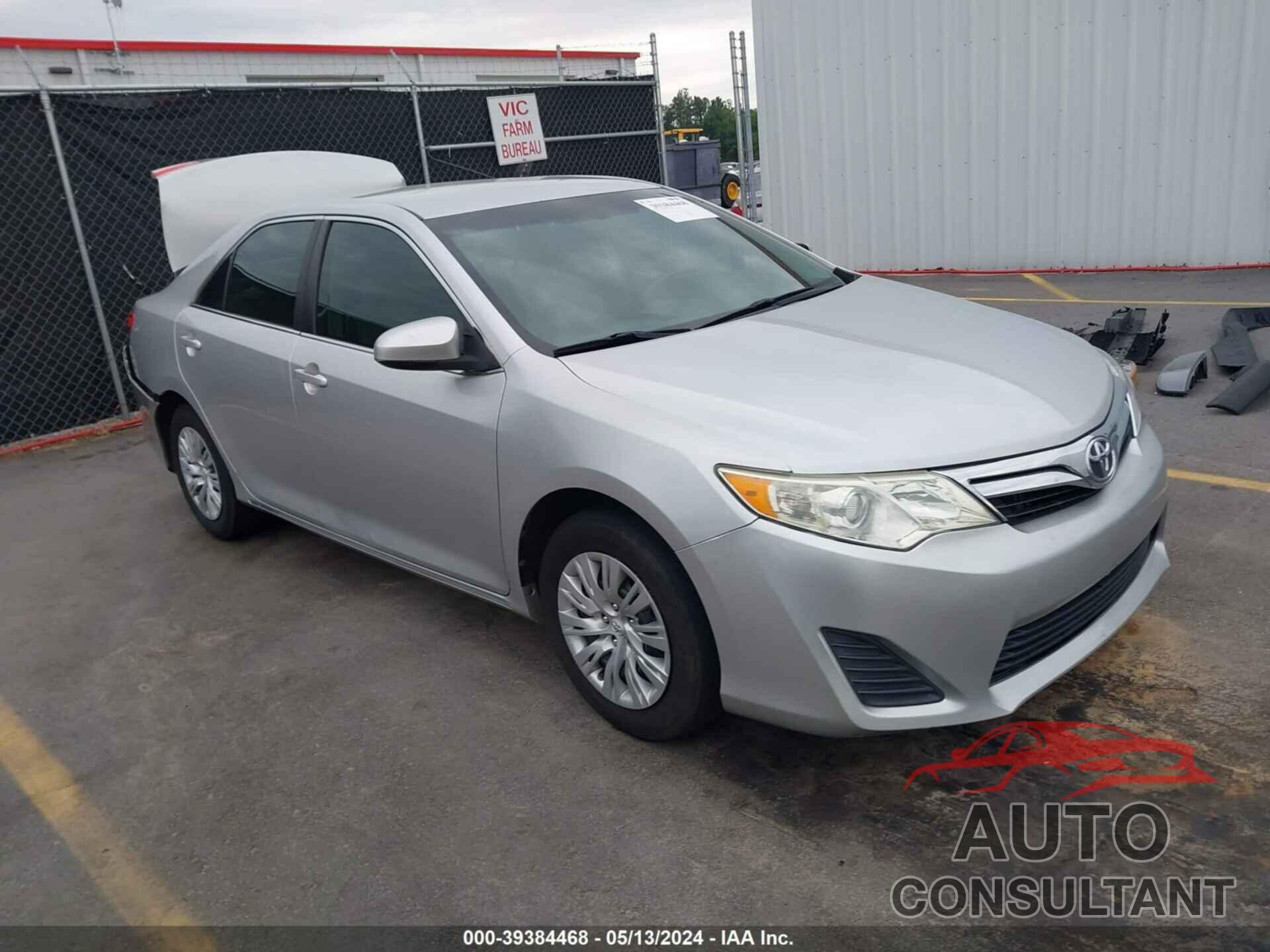 TOYOTA CAMRY 2013 - 4T4BF1FK1DR282784