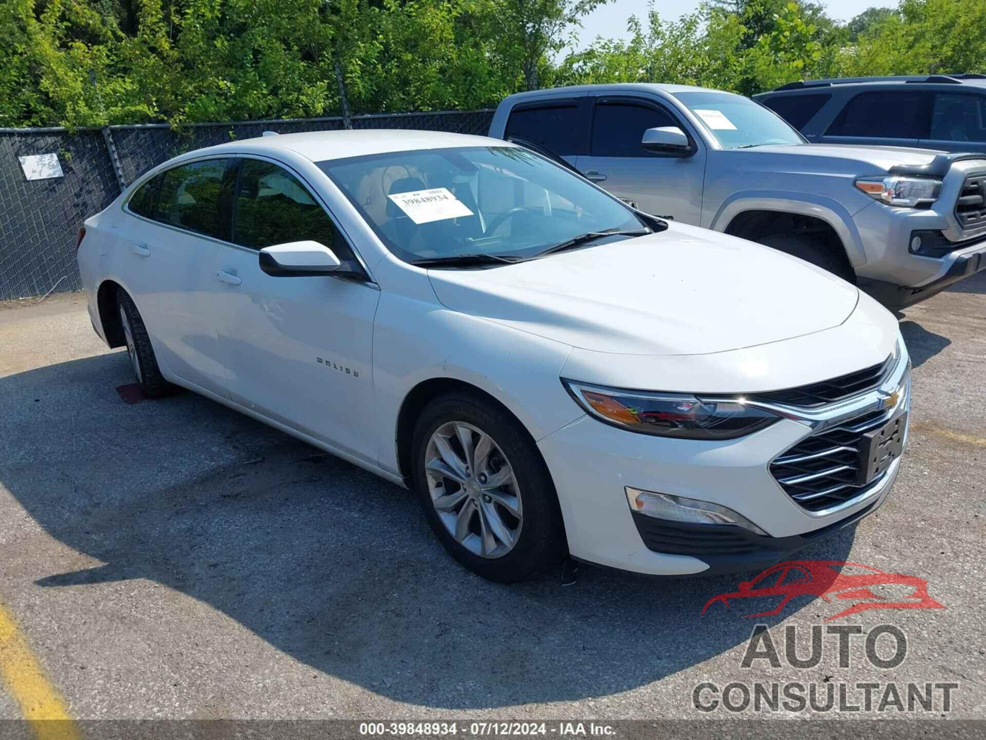 CHEVROLET MALIBU 2020 - 1G1ZD5ST9LF087973