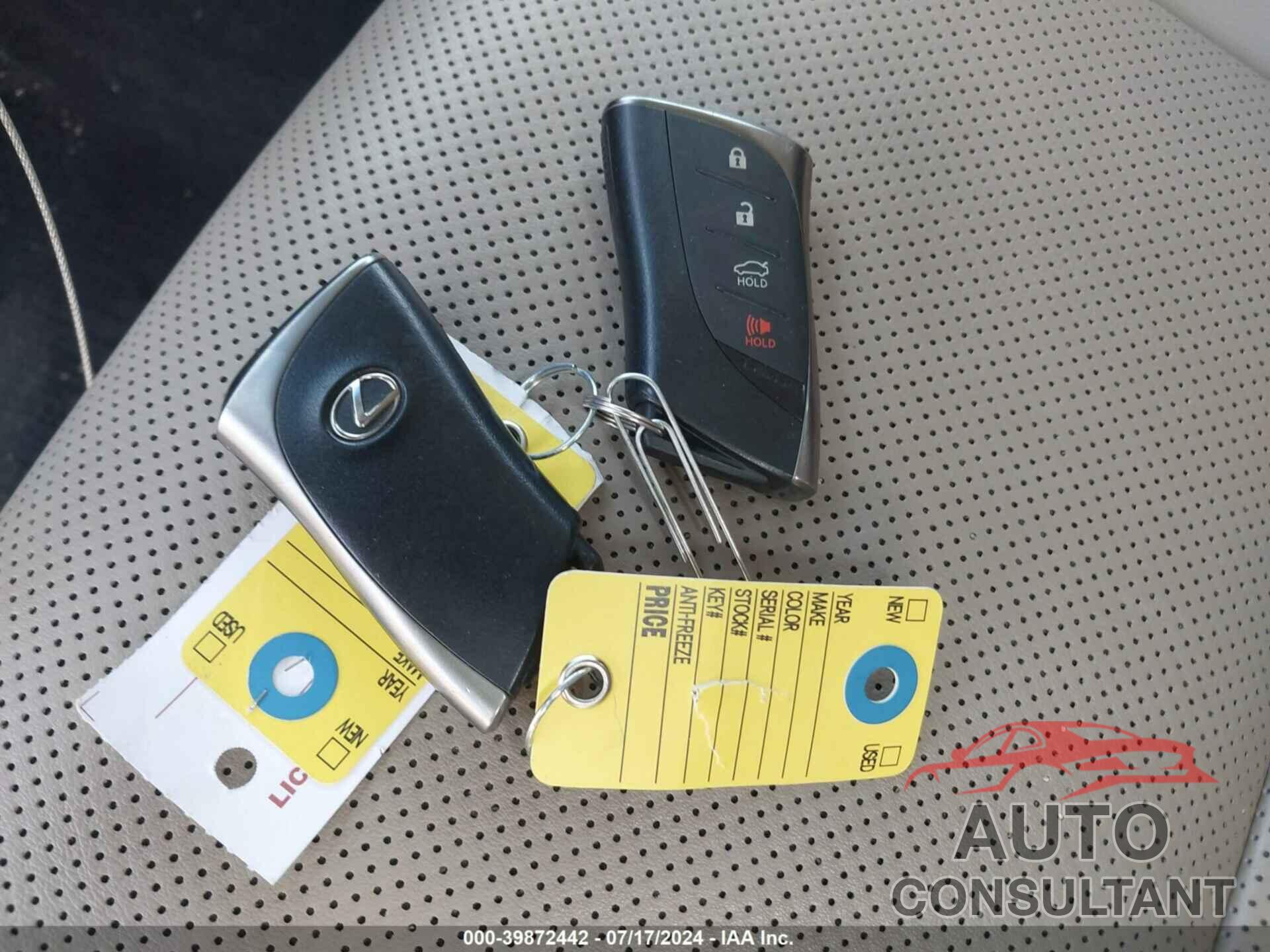 LEXUS ES 350 2020 - 58ADZ1B10LU066181