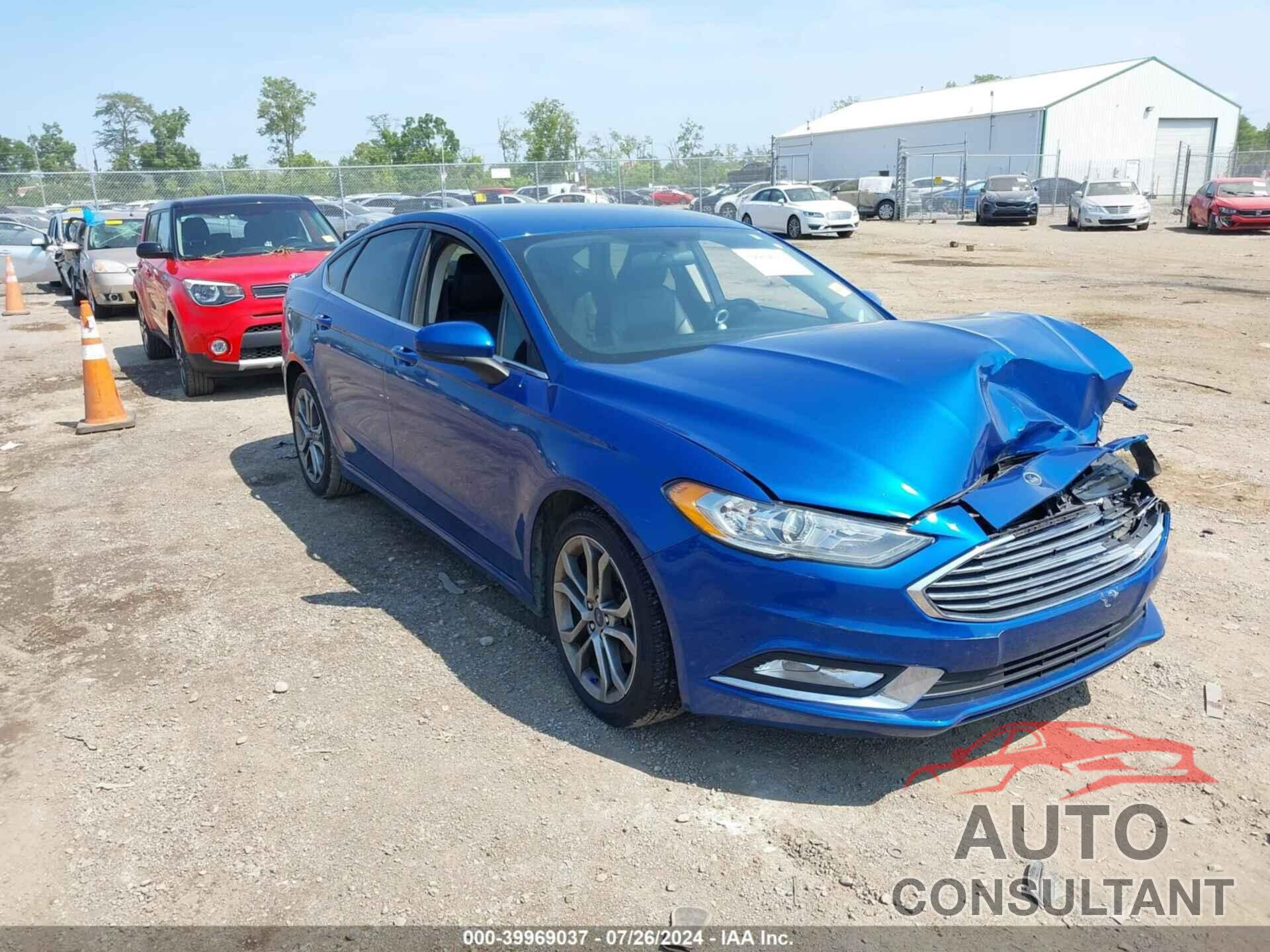 FORD FUSION 2017 - 3FA6P0H92HR199546