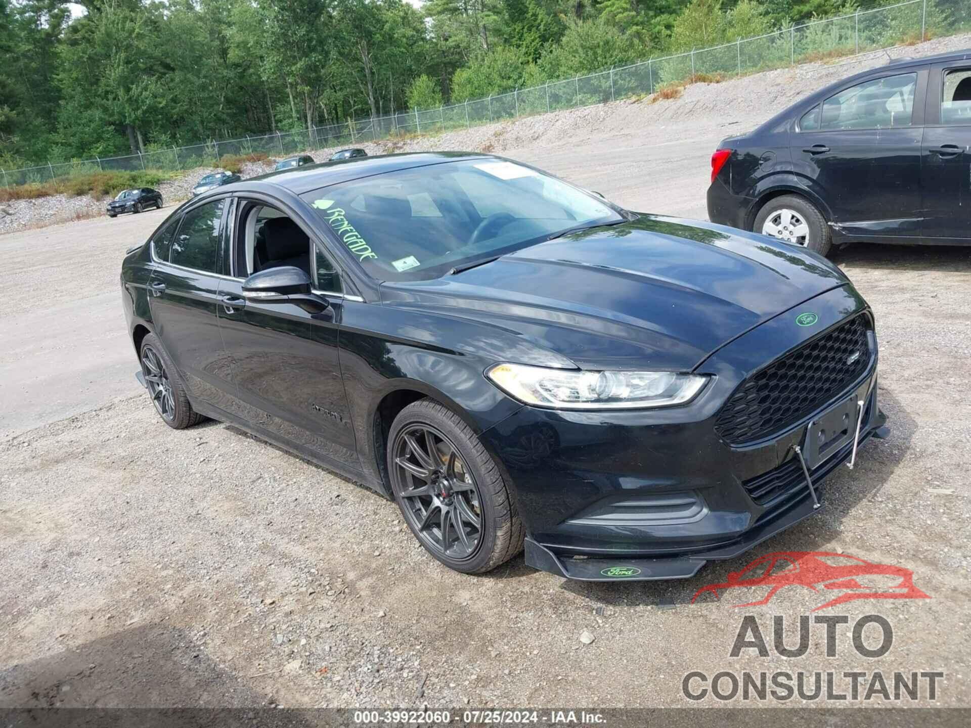 FORD FUSION HYBRID 2016 - 3FA6P0LUXGR218287