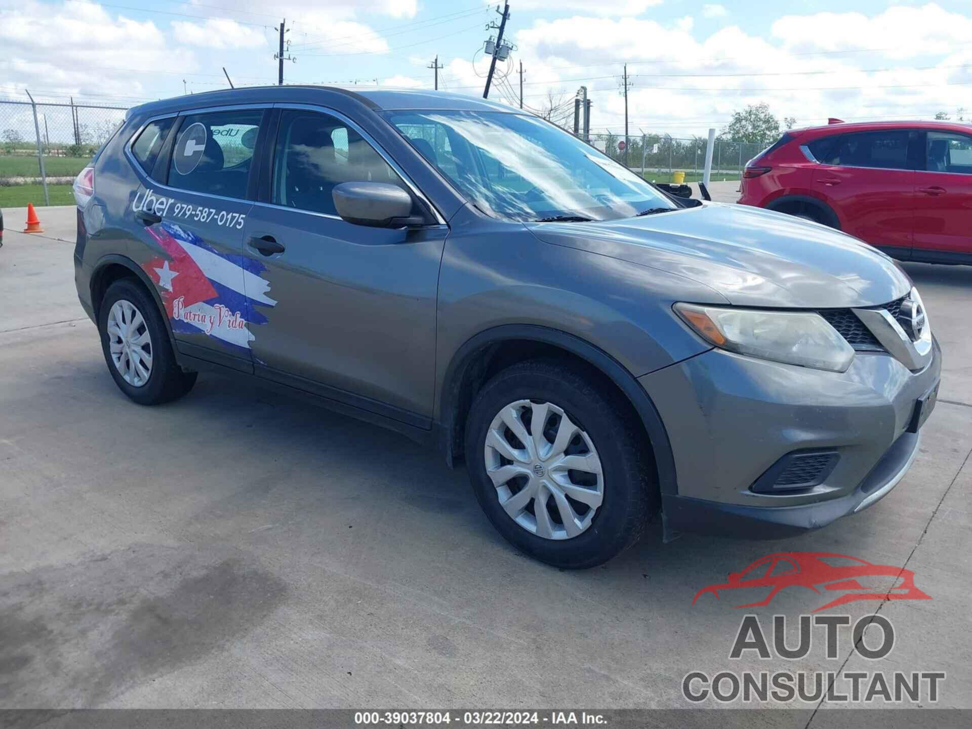 NISSAN ROGUE 2016 - 5N1AT2MT2GC838398