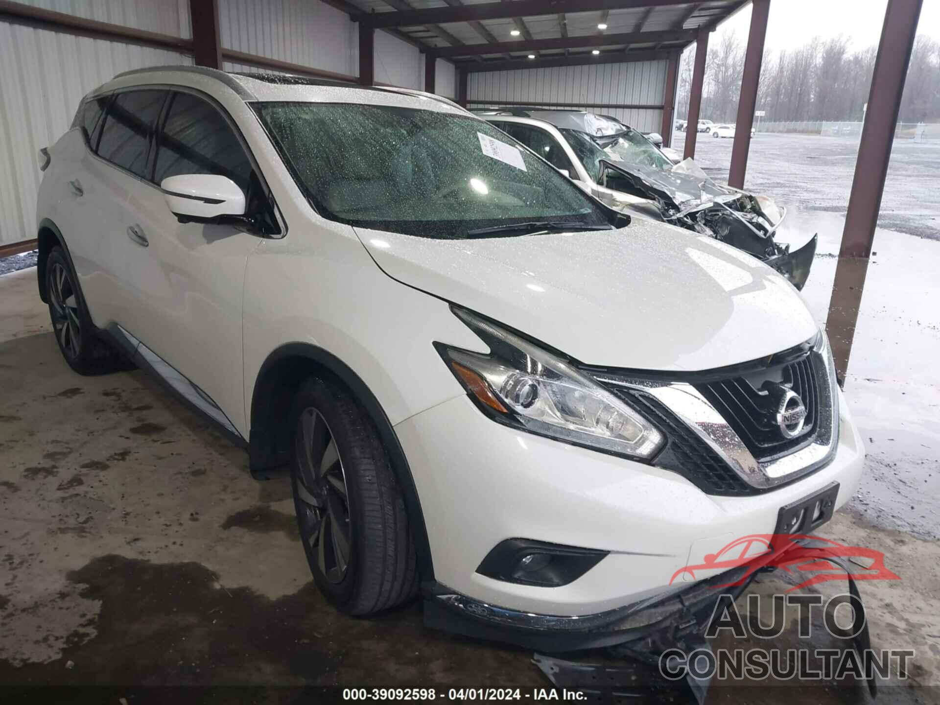 NISSAN MURANO 2017 - 5N1AZ2MH3HN138230