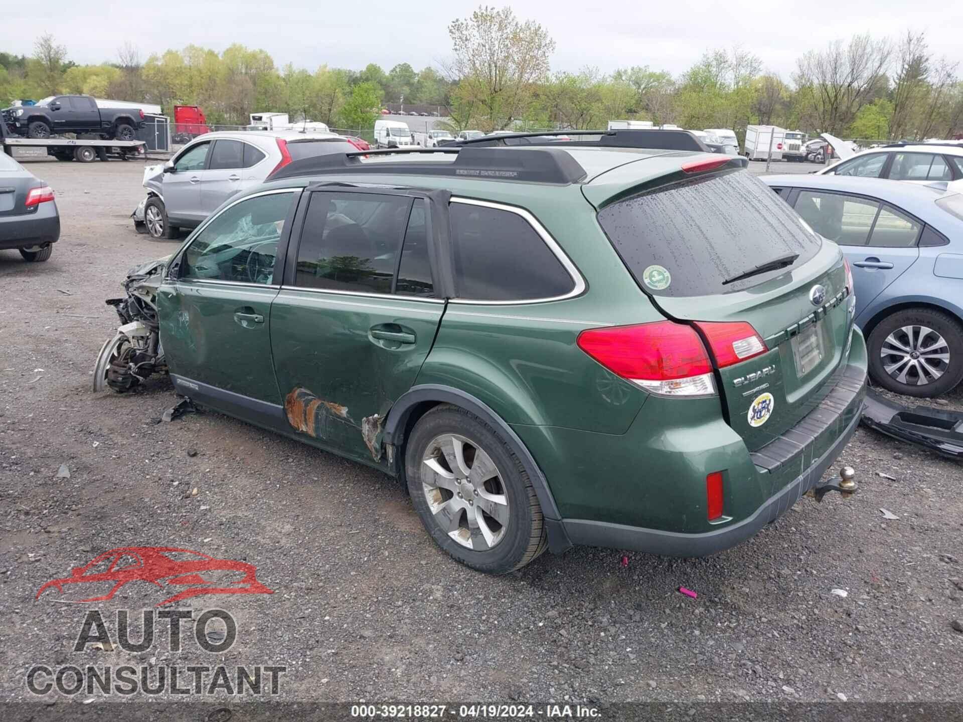 SUBARU OUTBACK 2010 - 4S4BRBCC4A3343633