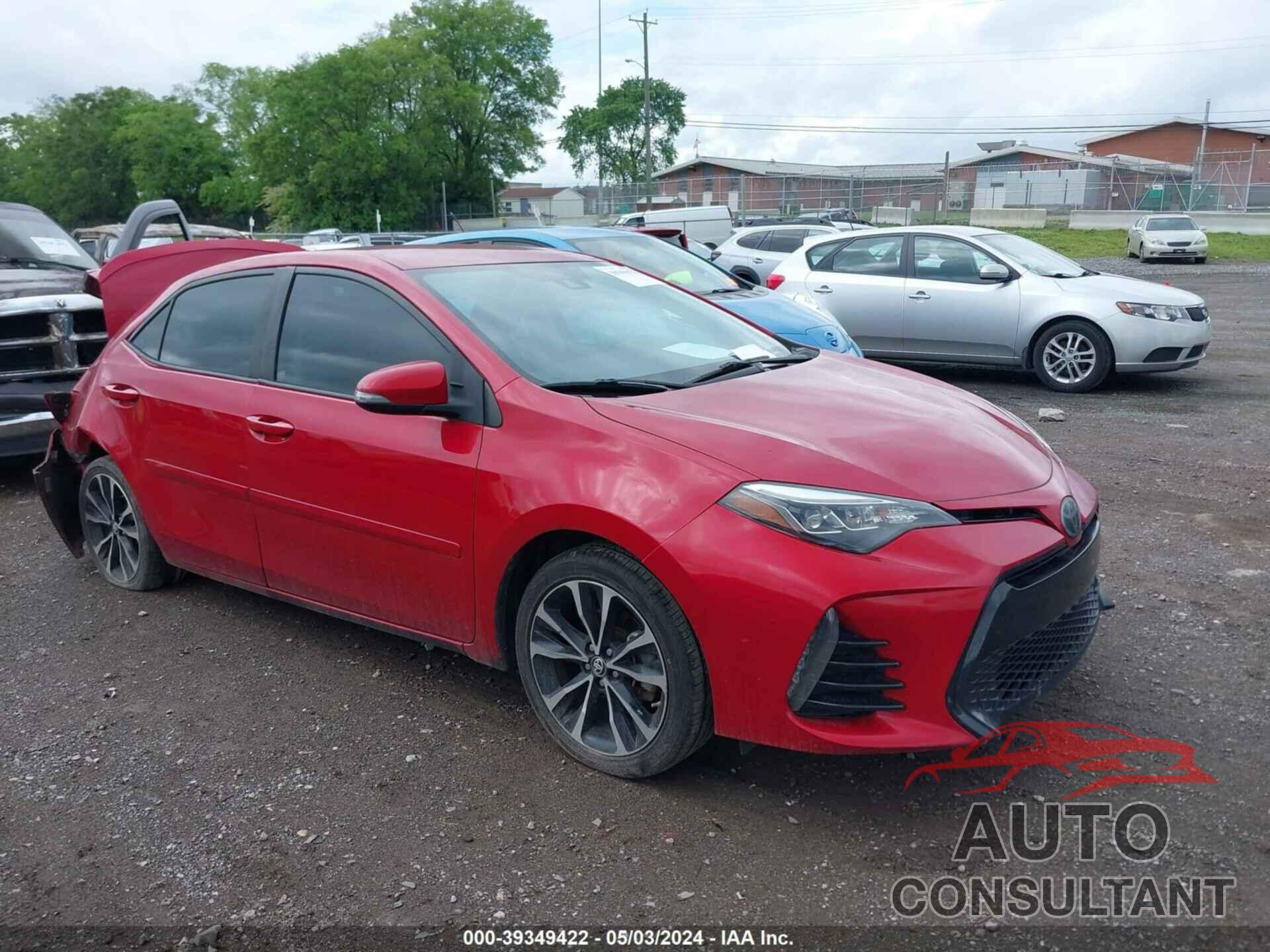 TOYOTA COROLLA 2017 - 2T1BURHE7HC901904