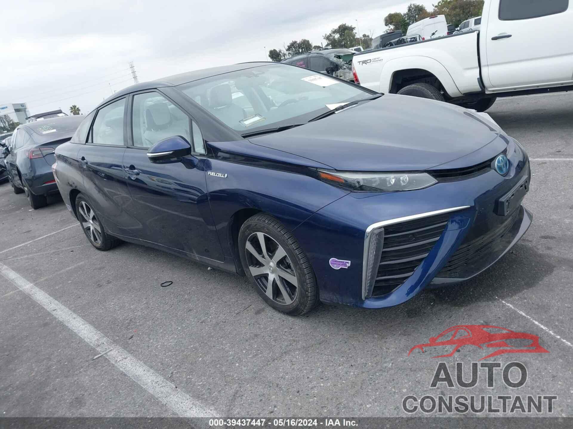 TOYOTA MIRAI 2018 - JTDBVRBD4JA005213