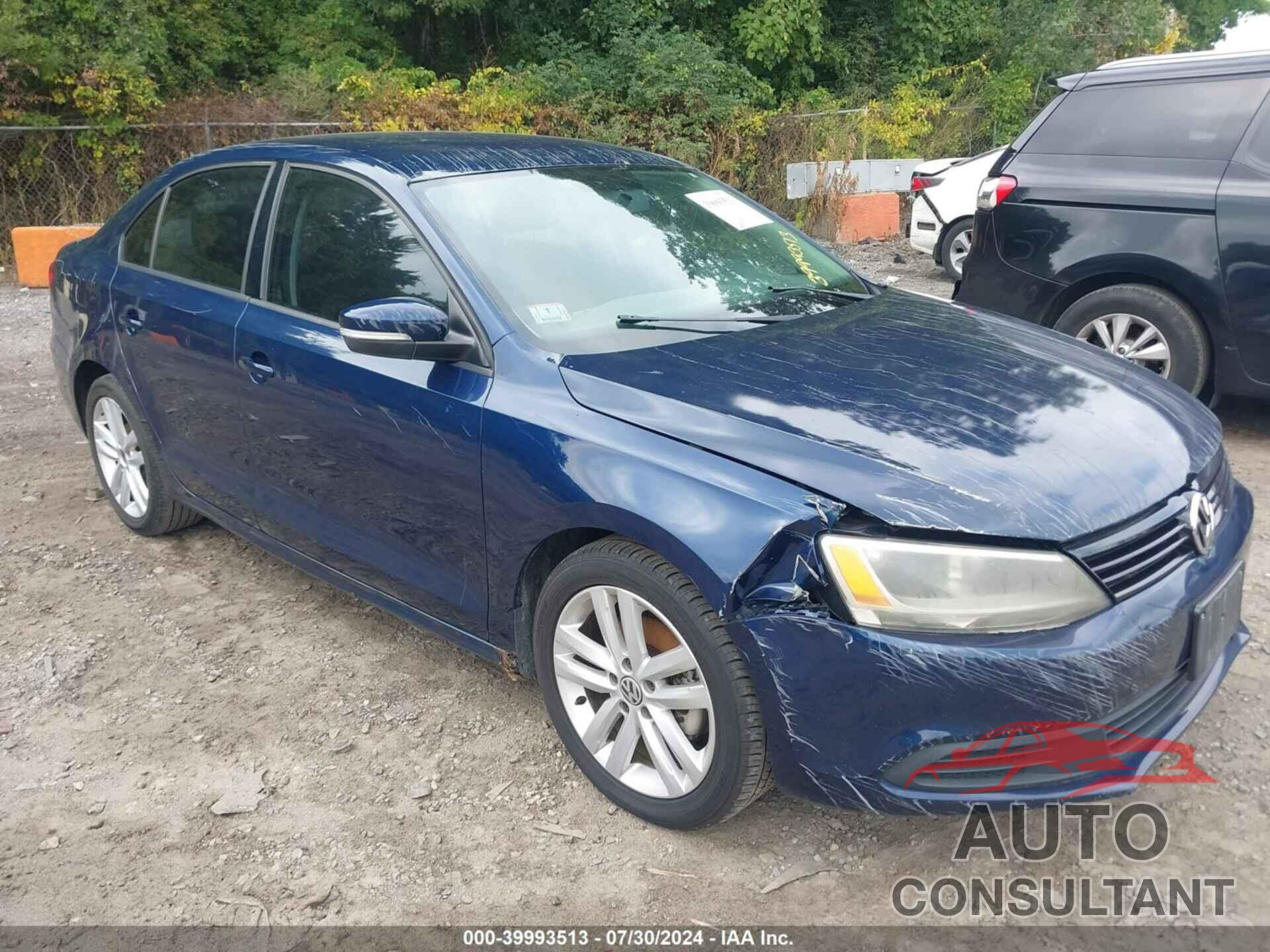 VOLKSWAGEN JETTA 2012 - 3VWDP7AJXCM319627