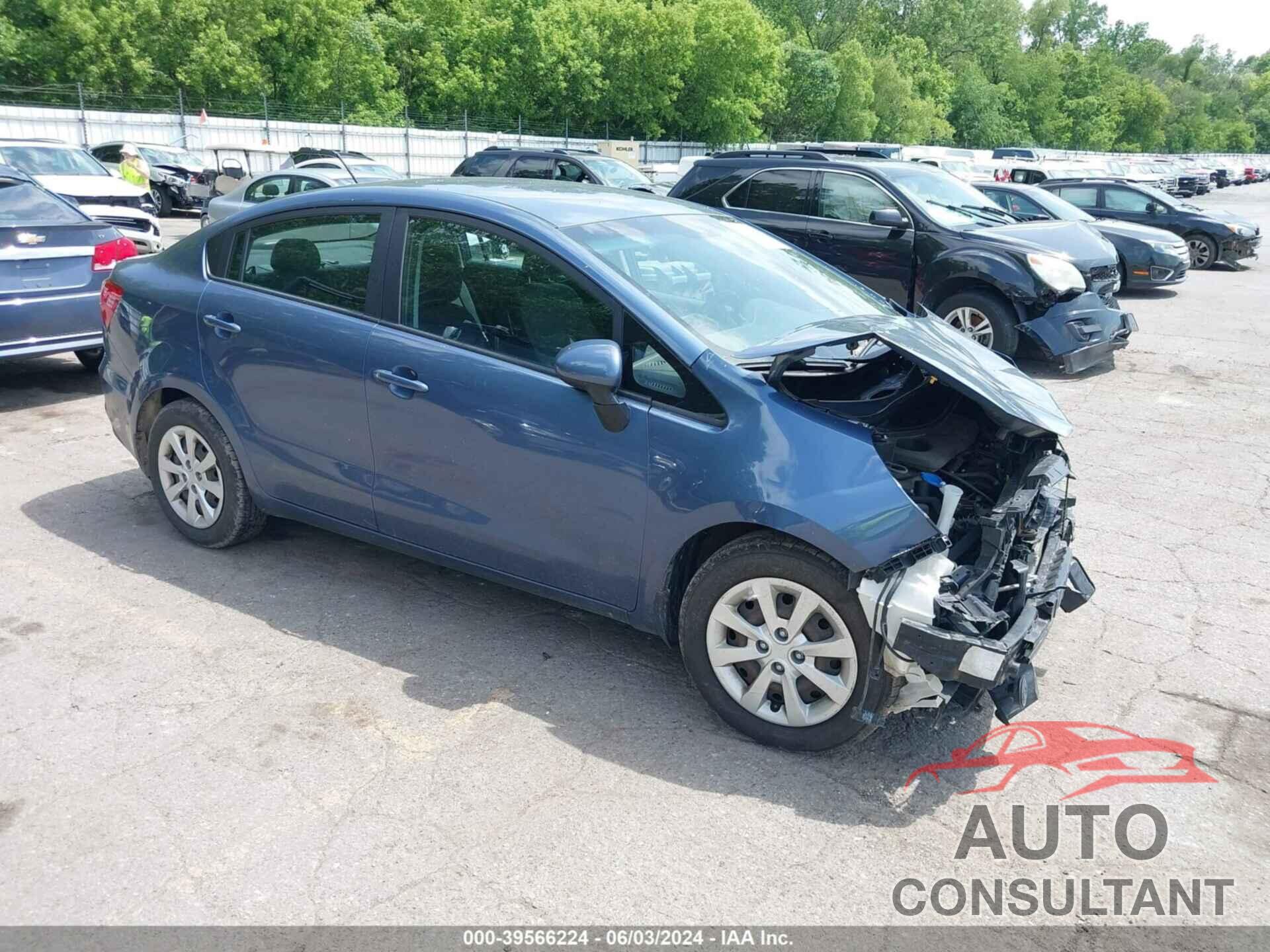 KIA RIO 2016 - KNADM4A35G6669925