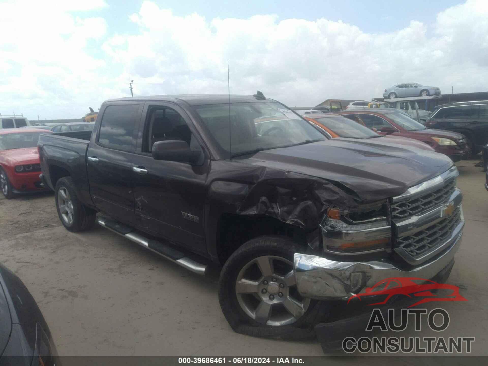 CHEVROLET SILVERADO 1500 2016 - 3GCPCREC5GG290772