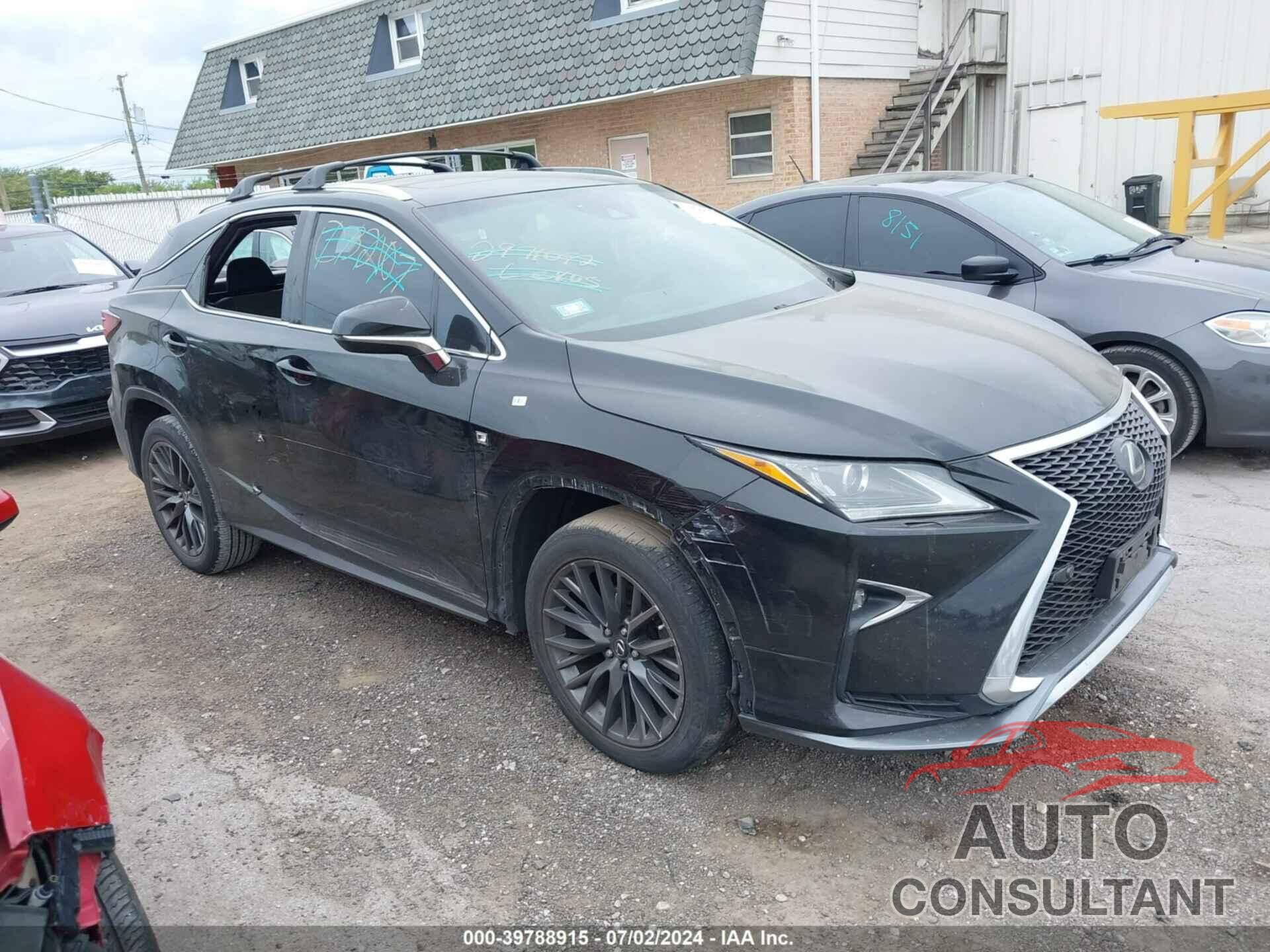 LEXUS RX 350 2016 - 2T2BZMCA3GC032107