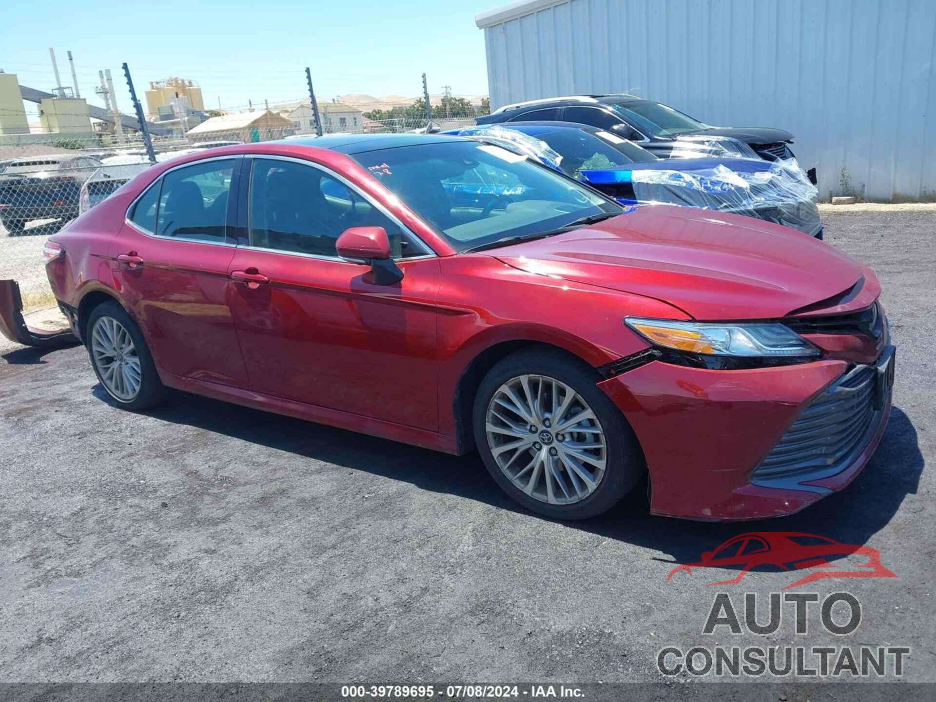 TOYOTA CAMRY 2018 - 4T1BZ1HK4JU506009