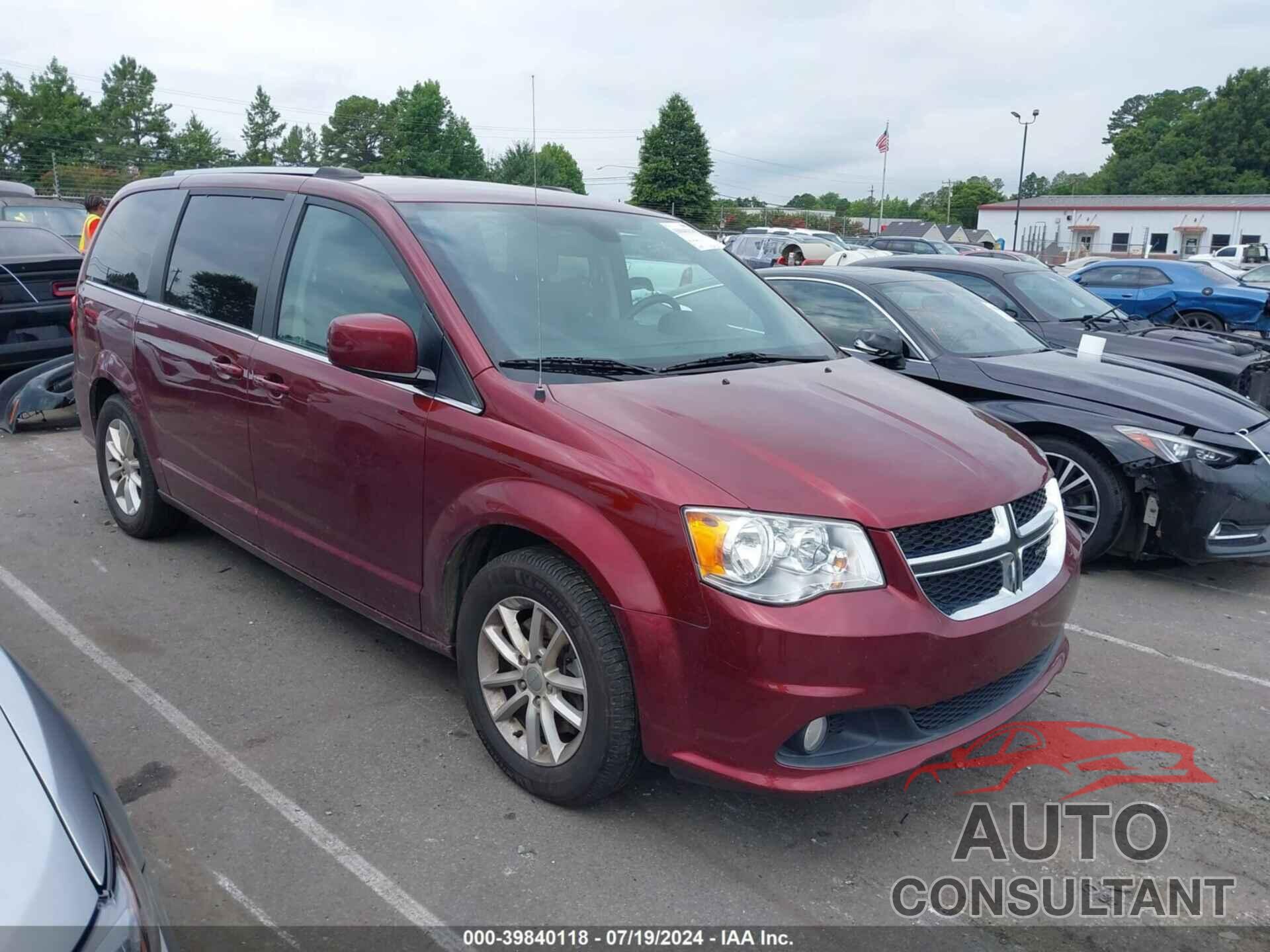 DODGE GRAND CARAVAN 2019 - 2C4RDGCG9KR774916