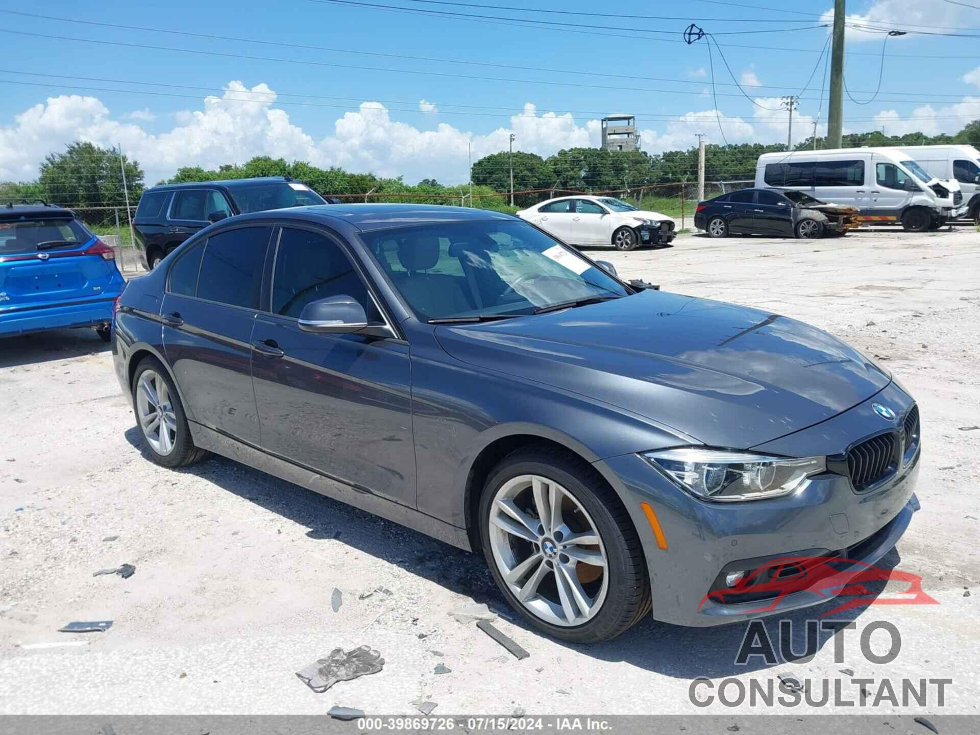 BMW 320I 2018 - WBA8E1G54JNU91749