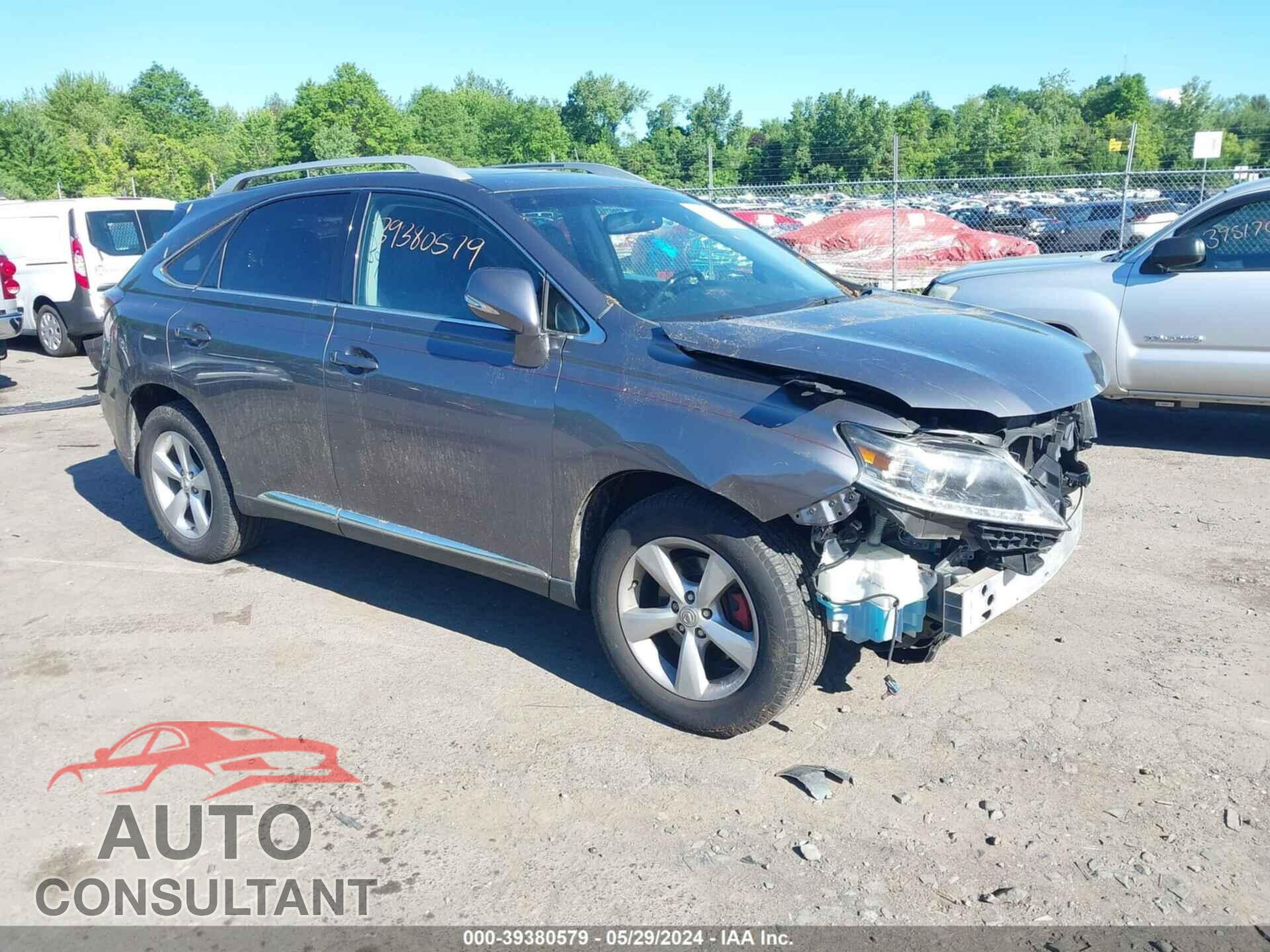 LEXUS RX 350 2013 - 2T2BK1BA2DC217099