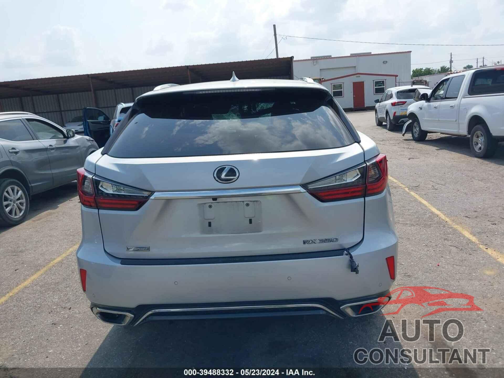 LEXUS RX 350 2017 - 2T2ZZMCA5HC034683