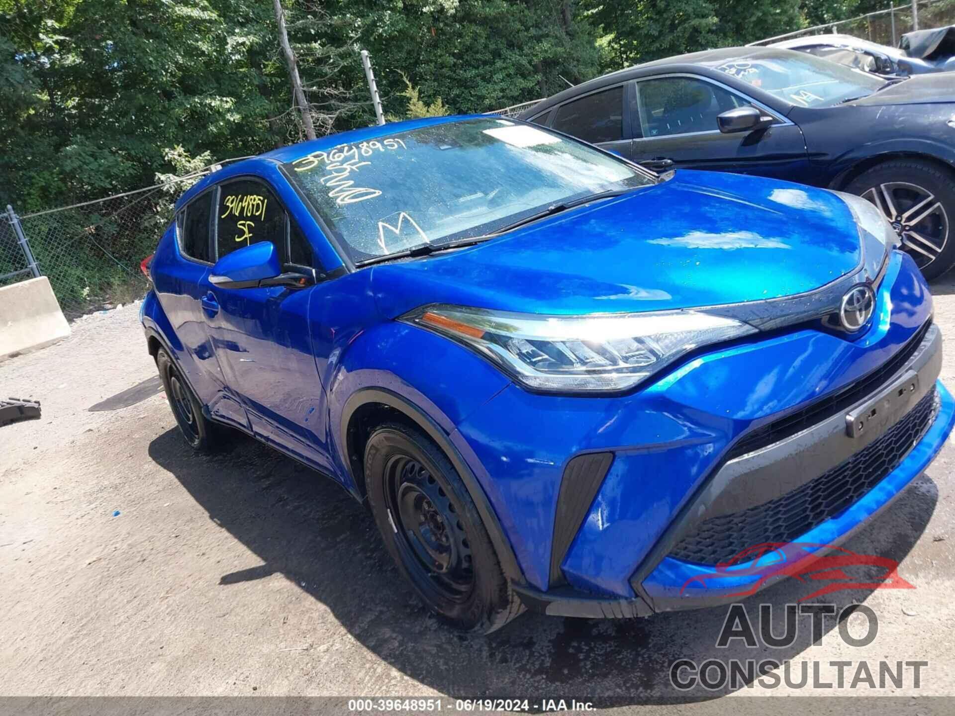 TOYOTA C-HR 2020 - JTNKHMBX4L1091125