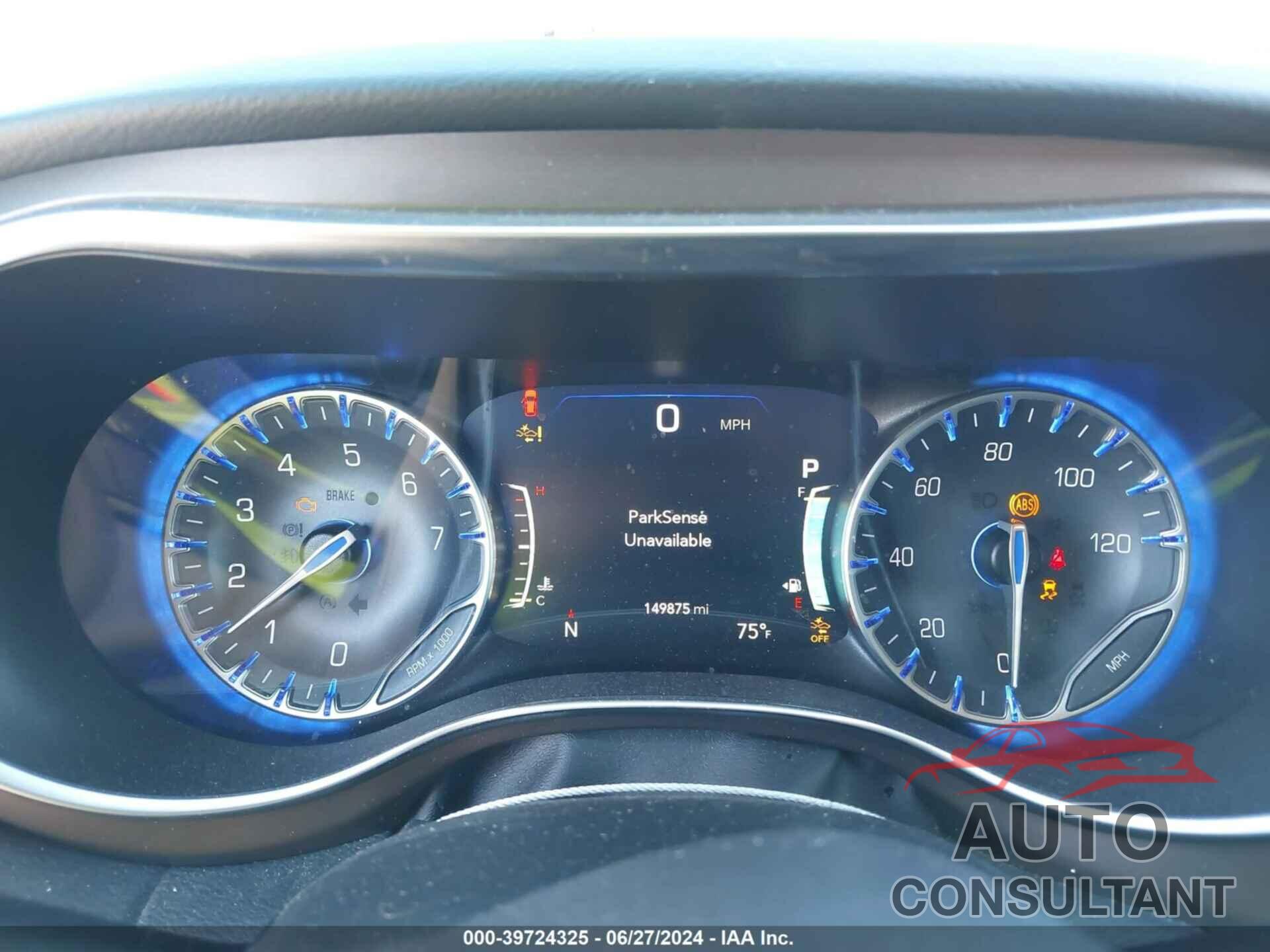 CHRYSLER PACIFICA 2017 - 2C4RC1EG9HR722370