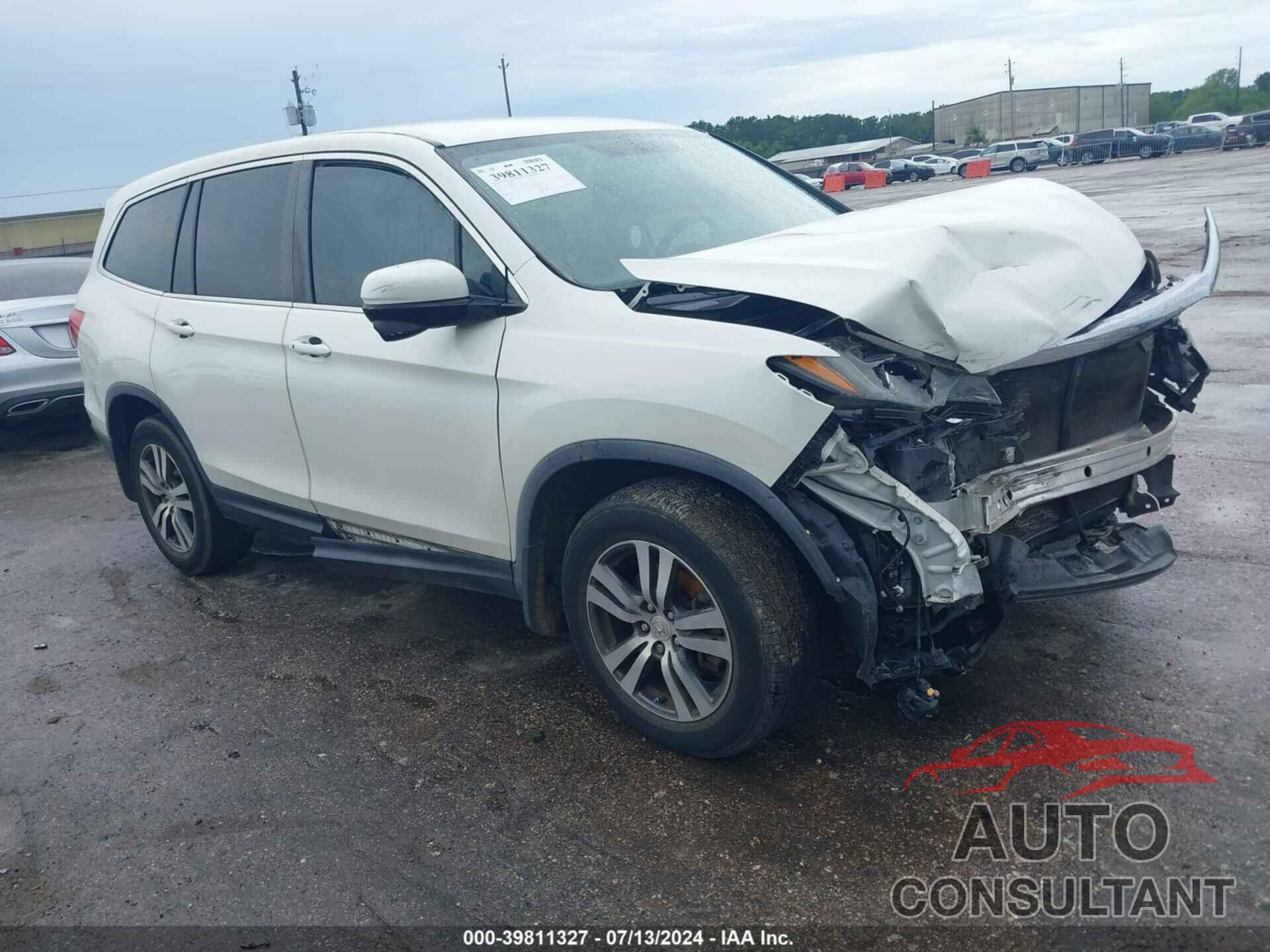 HONDA PILOT 2016 - 5FNYF5H34GB016517