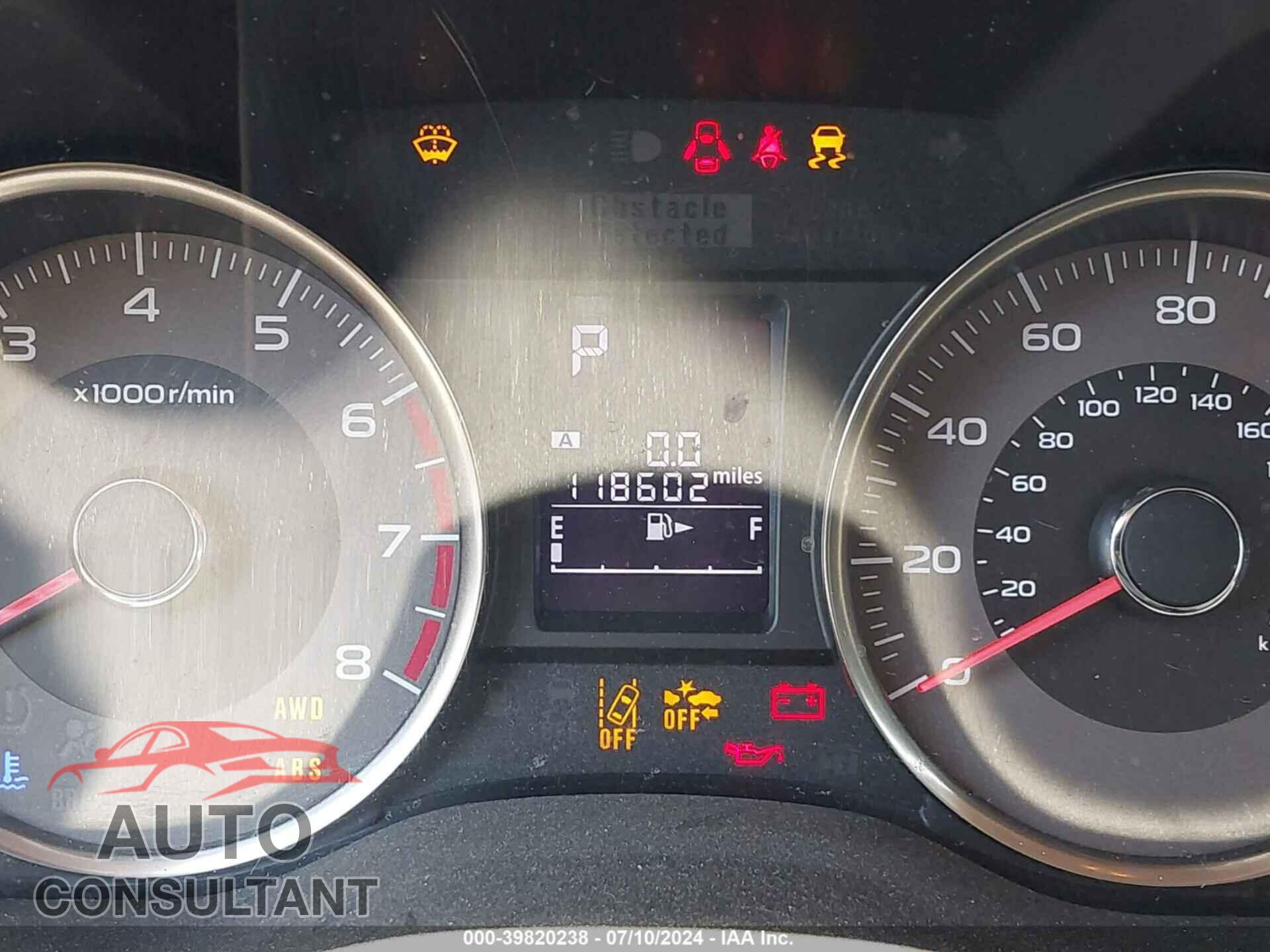 SUBARU FORESTER 2015 - JF2SJAFC2FH474931