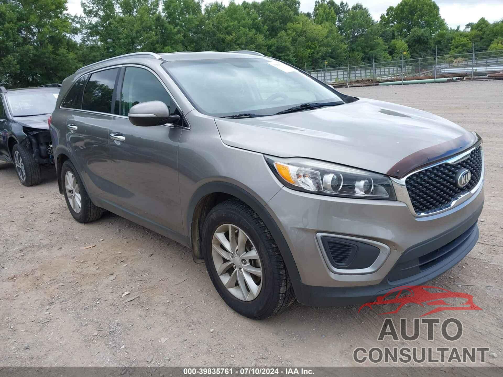KIA SORENTO 2016 - 5XYPG4A56GG110955