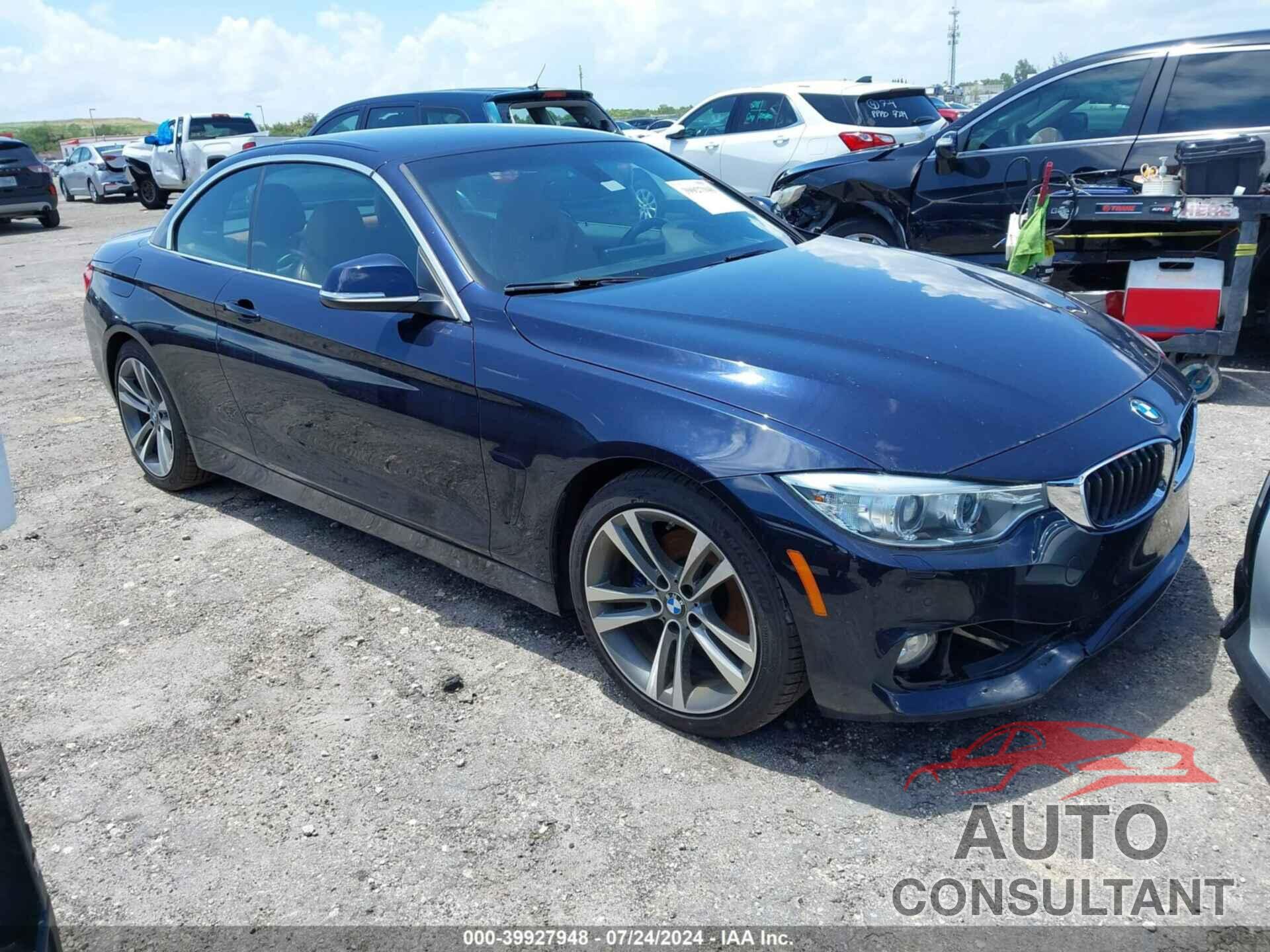 BMW 430I 2017 - WBA4U7C52H5D42618