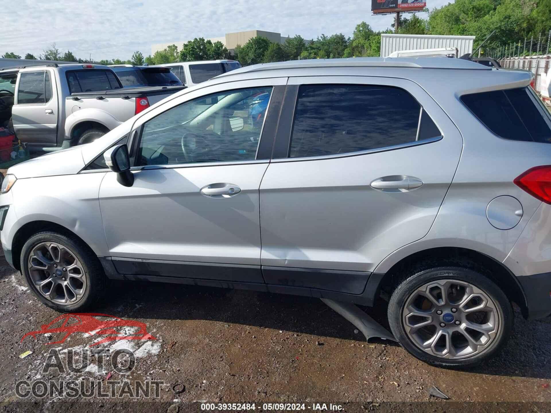 FORD ECOSPORT 2019 - MAJ6S3KL9KC256884