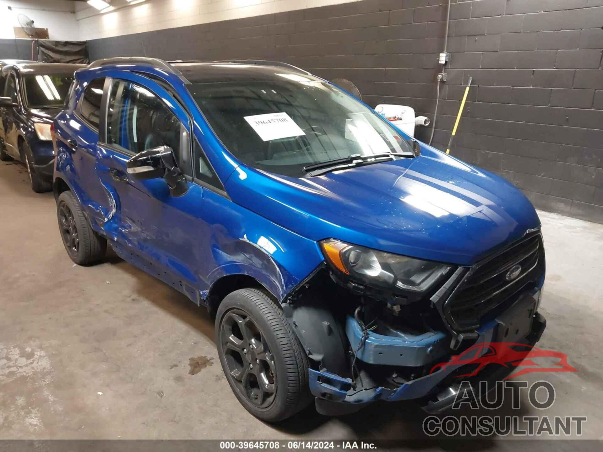 FORD ECOSPORT 2021 - MAJ6S3JL0MC400715