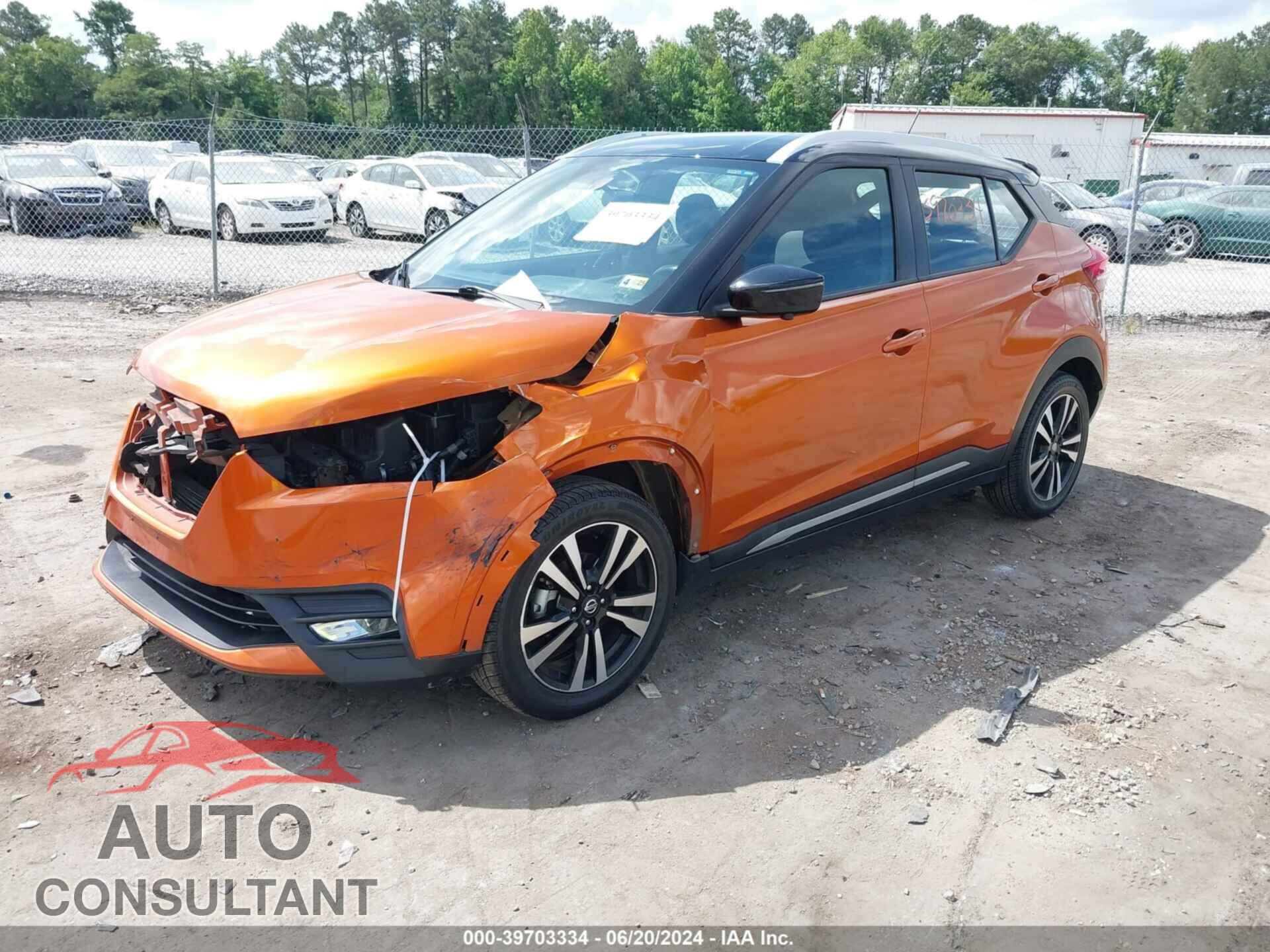 NISSAN KICKS 2019 - 3N1CP5CU3KL516253